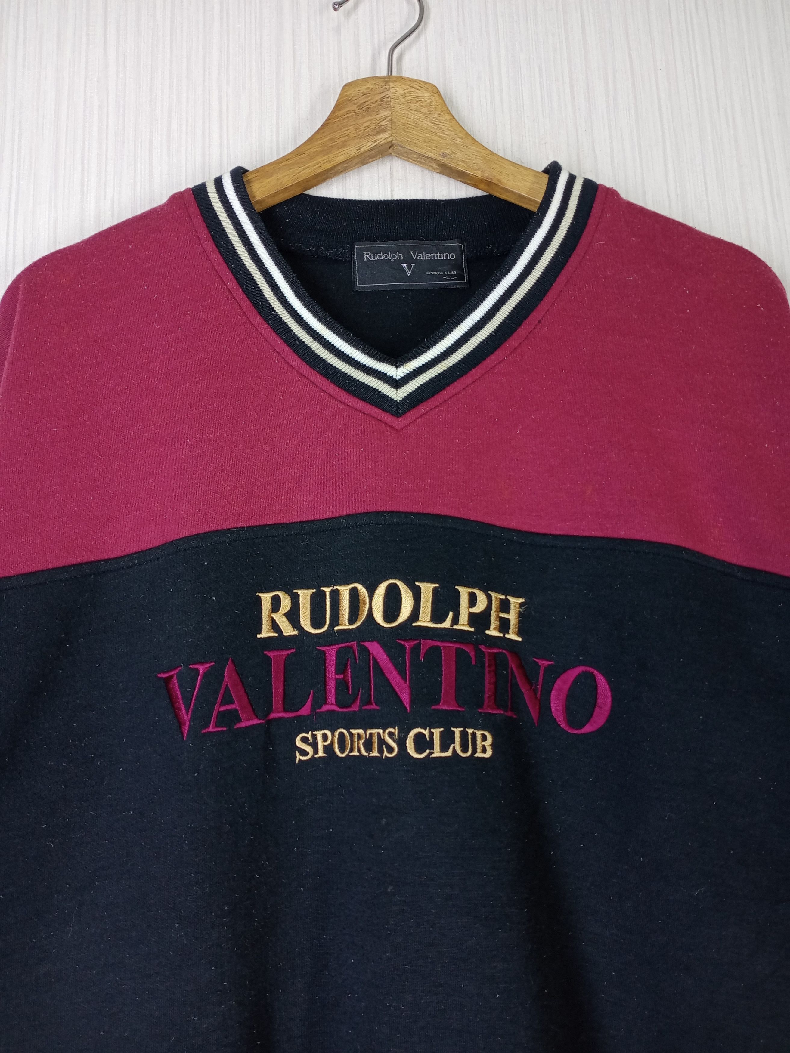 Valentino RARE VINTAGE 90'S RUDOLPH VALENTINO SWEATSHIRT Size US XL / EU 56 / 4 - 3 Thumbnail