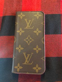 Auth Louis Vuitton Monogram Etui Telephonne MM Mobile Phone Case