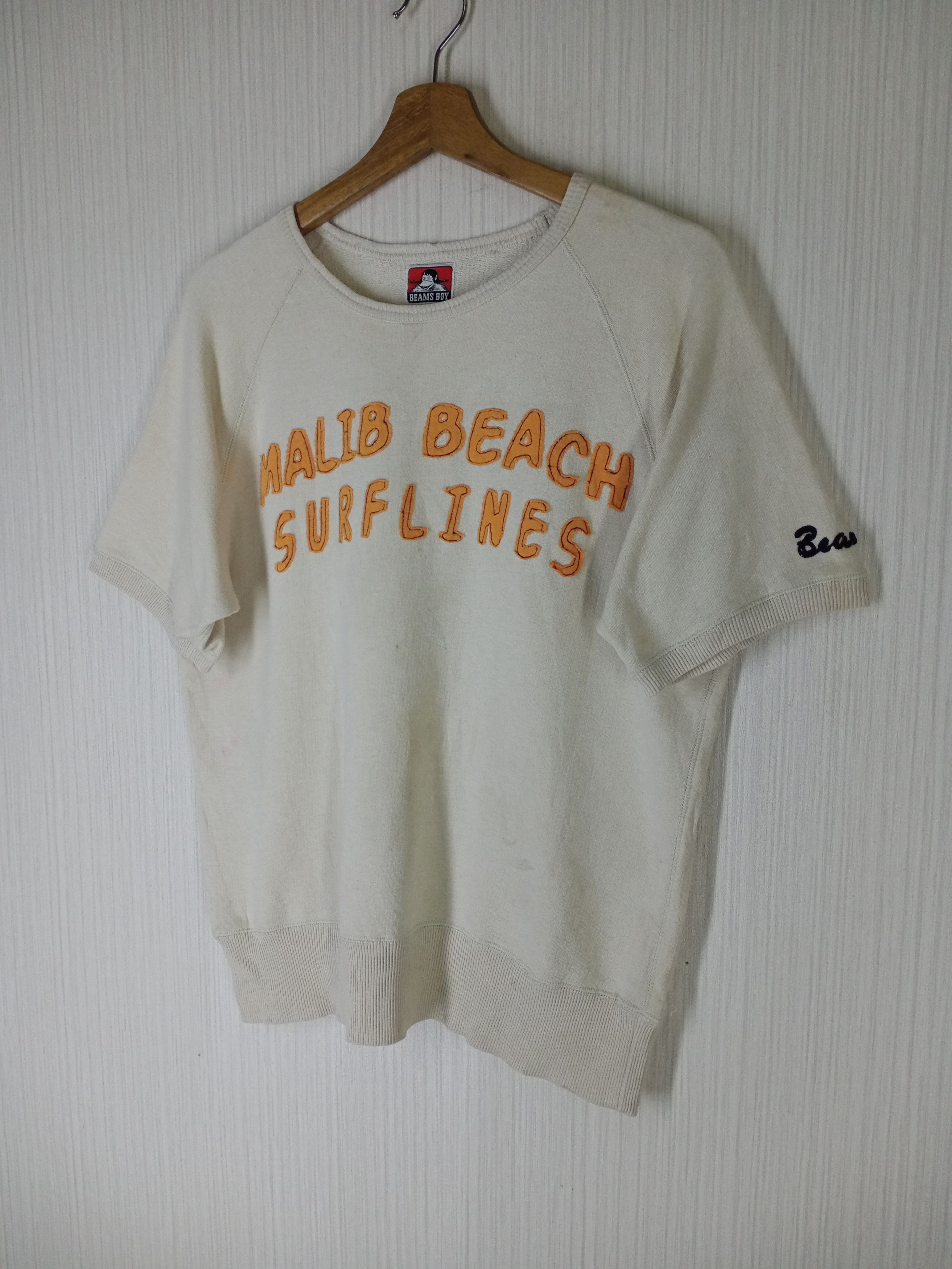 Beams Plus Rare Beams Boy X Ben Davis Short Sleeve Sweatshirt Size US M / EU 48-50 / 2 - 3 Thumbnail