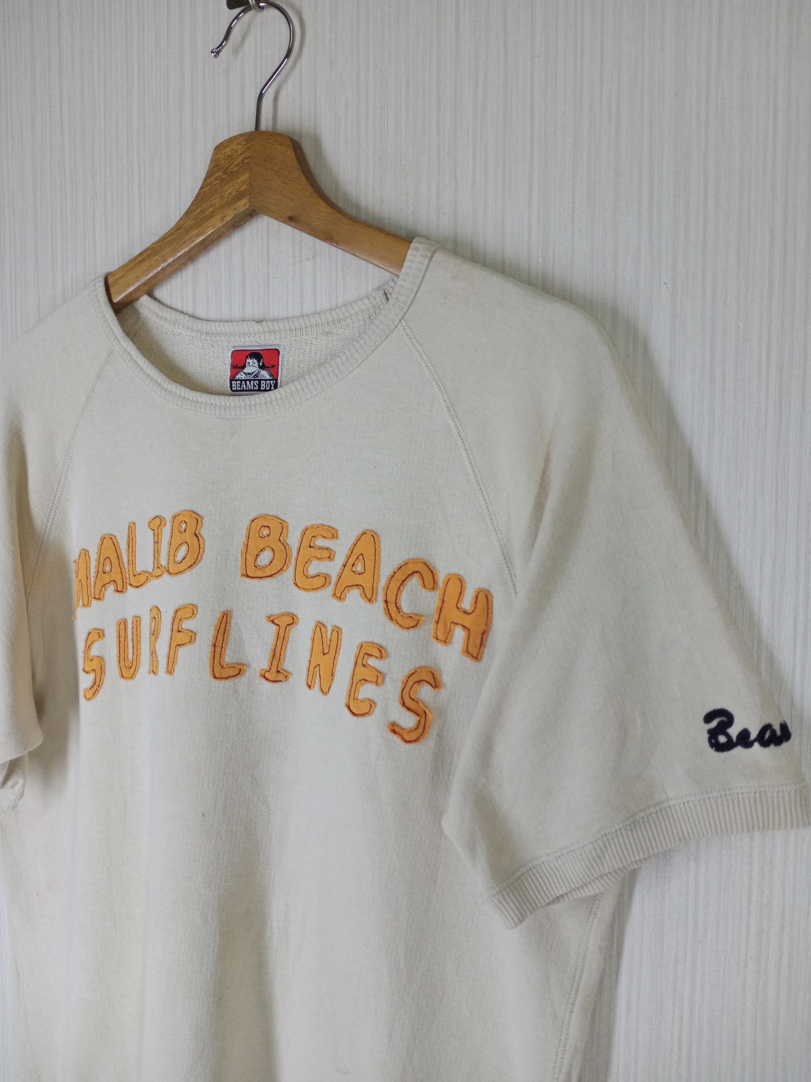 Beams Plus Rare Beams Boy X Ben Davis Short Sleeve Sweatshirt Size US M / EU 48-50 / 2 - 2 Thumbnail