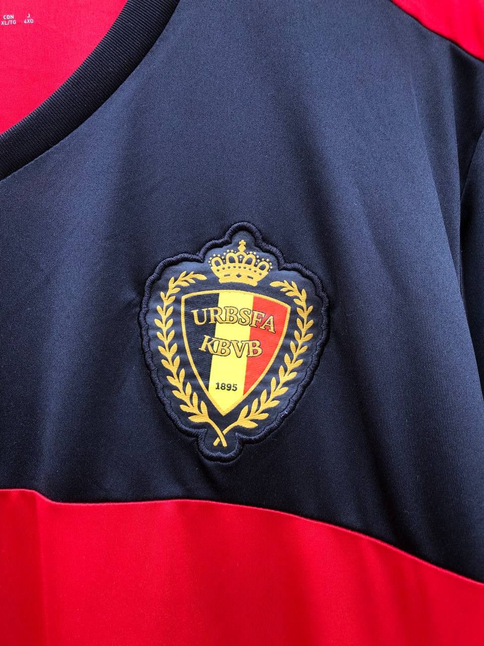 Adidas Adidas Belgium urbsfa kbvb soccer Football Soccer Jersey Size US XL / EU 56 / 4 - 5 Thumbnail