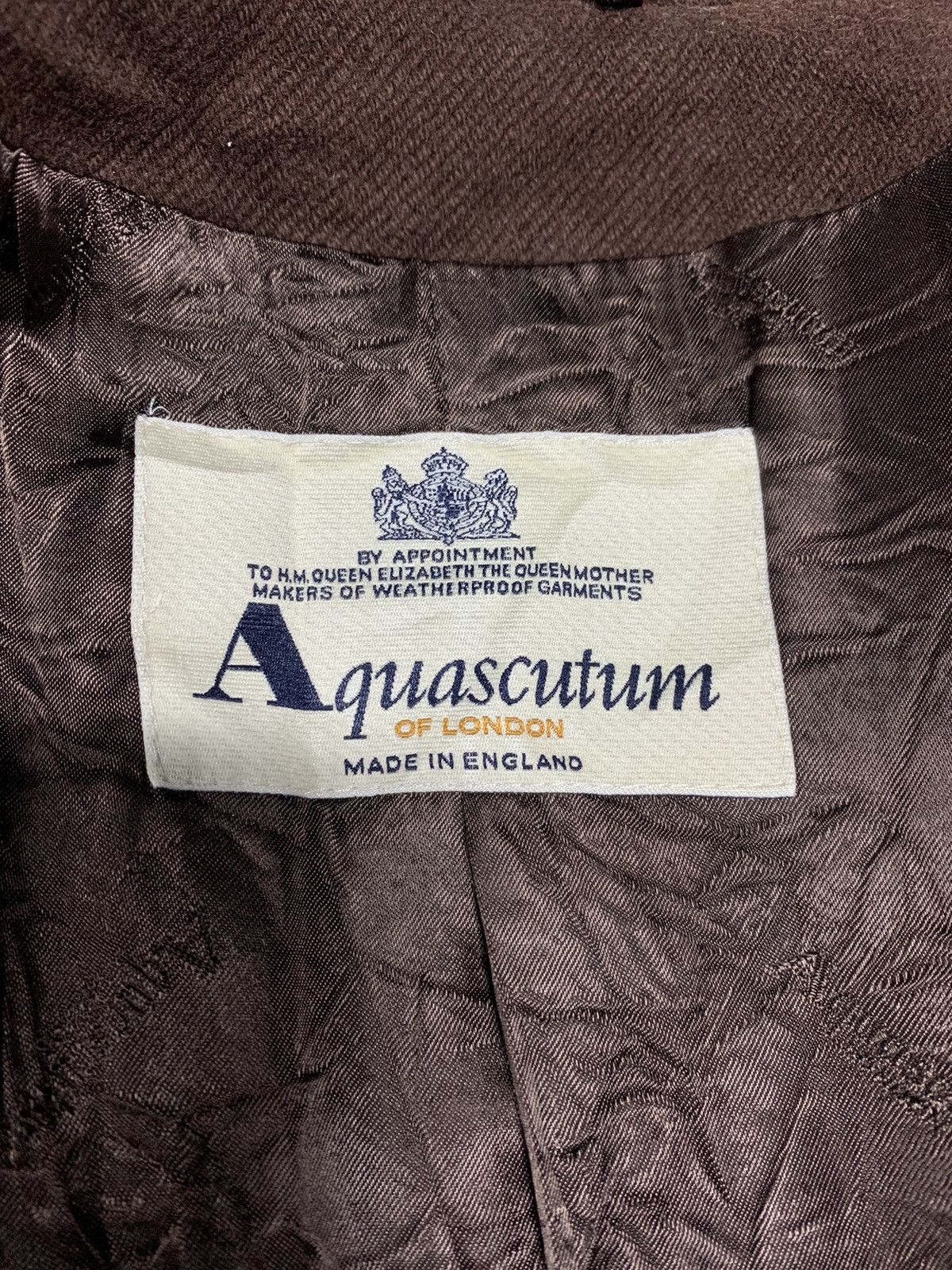 Aquascutum × Vintage Aquascutum Vintage Double Breasted Overcoat Wool Jacket Size US L / EU 52-54 / 3 - 5 Thumbnail