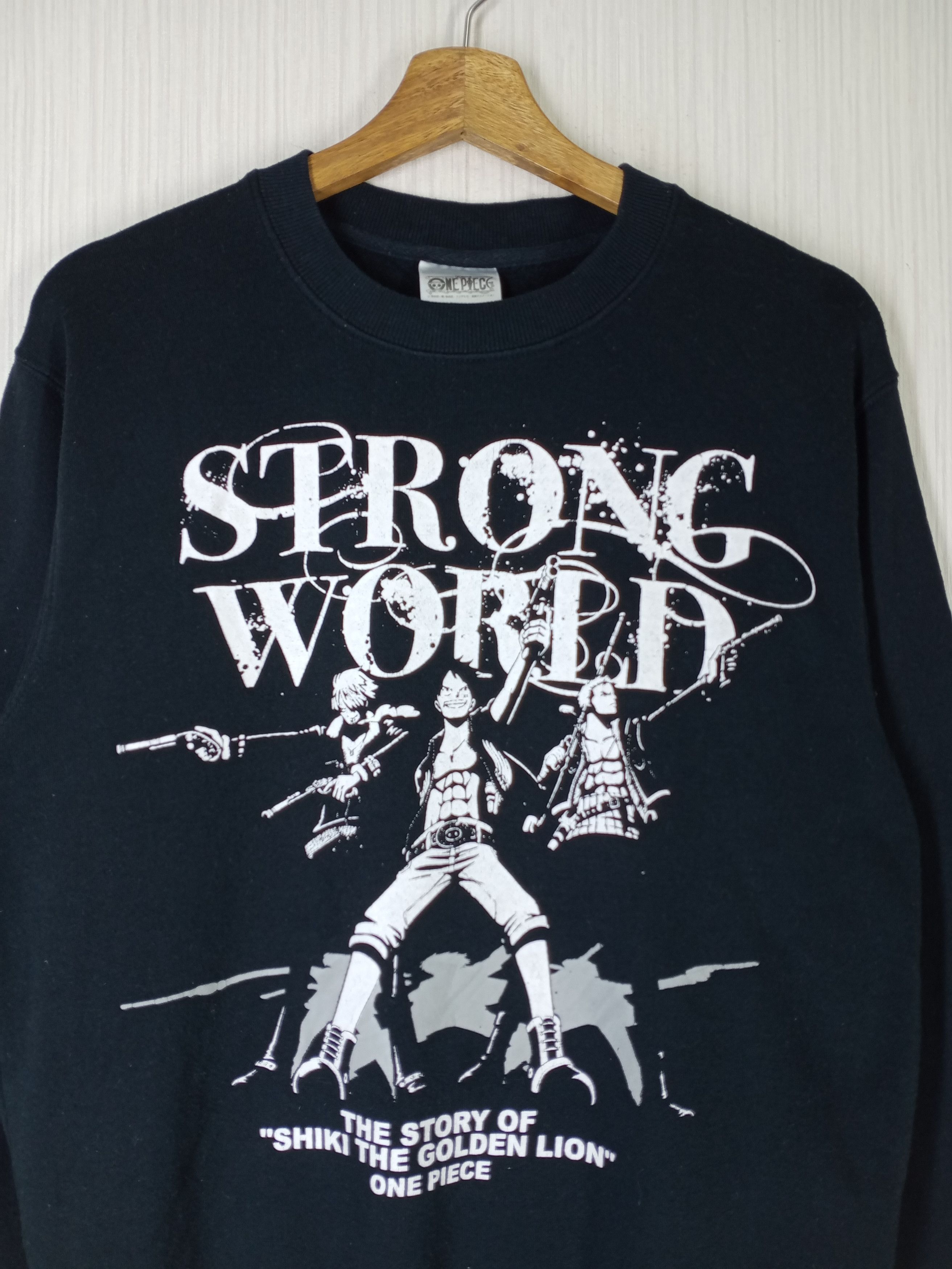 One Piece Rare Vintage One Piece Strong World Sweatshirt Size US M / EU 48-50 / 2 - 3 Thumbnail