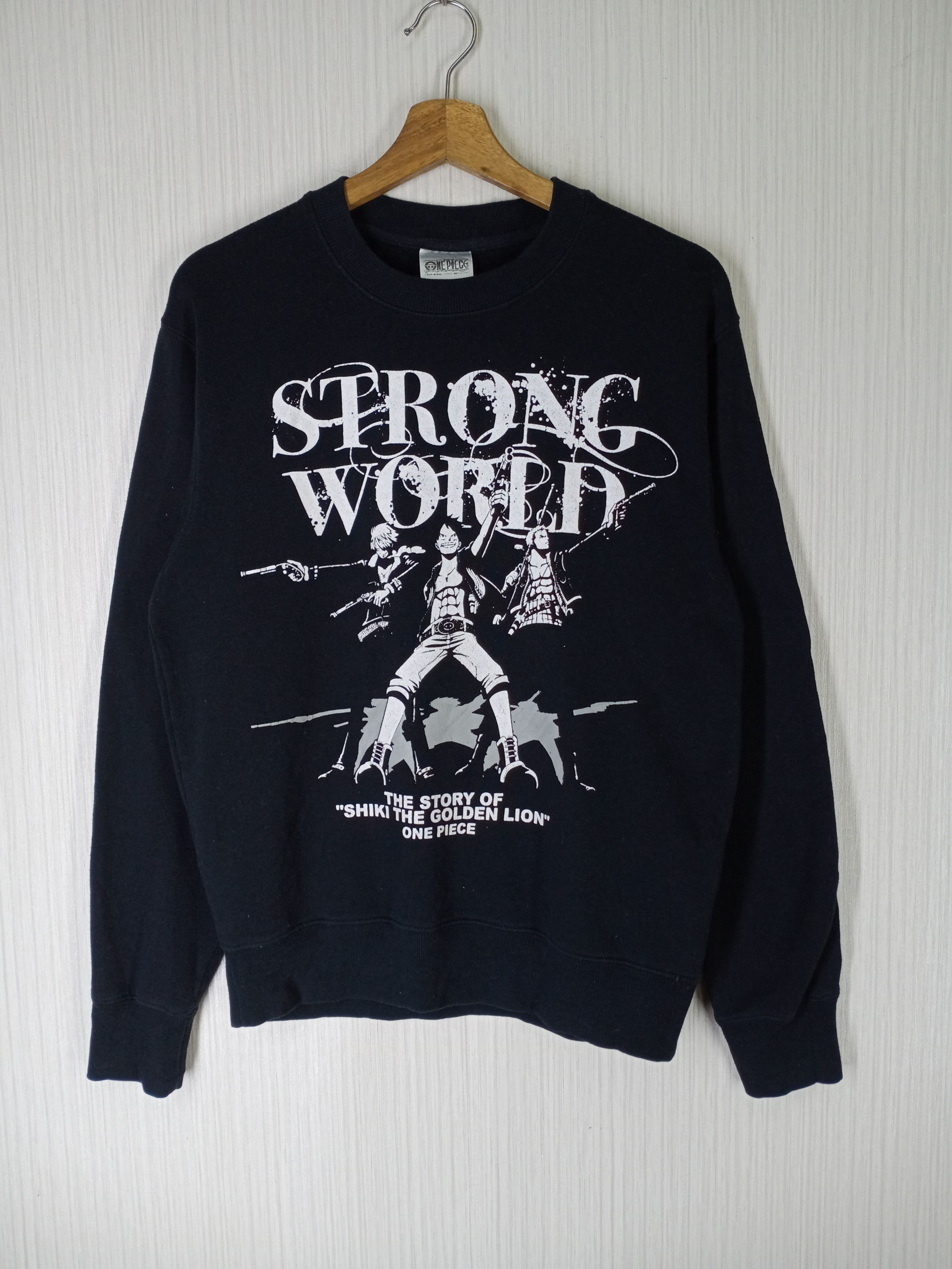 One Piece Rare Vintage One Piece Strong World Sweatshirt Size US M / EU 48-50 / 2 - 1 Thumbnail