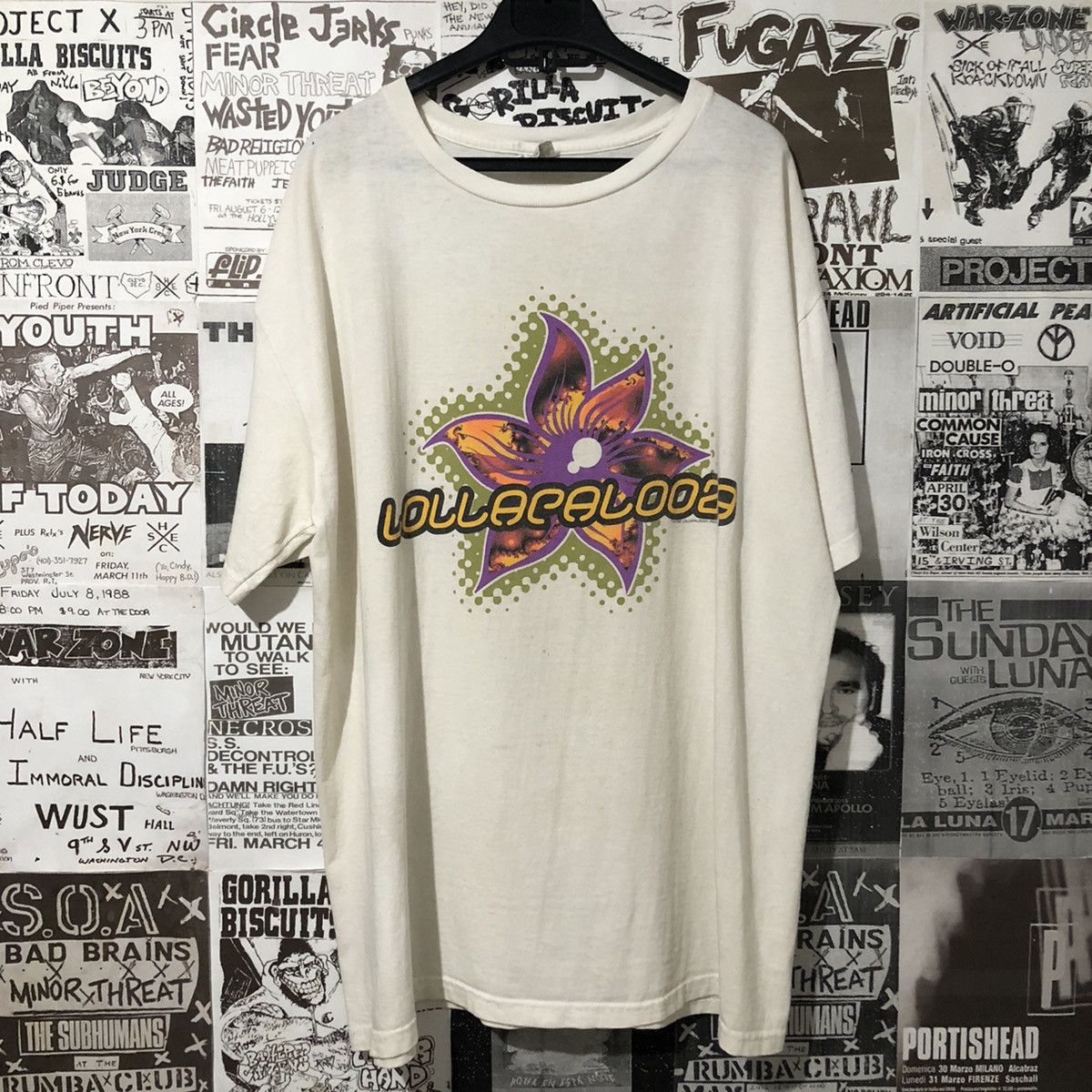 Vintage 1997 Lollapalooza Summer of Noise Shirt RARE Sz XL