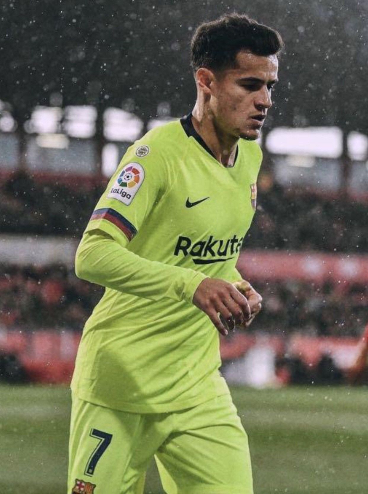 Nike Barcelona 18/19 player issue away shirt #7 Coutinho Size US M / EU 48-50 / 2 - 11 Thumbnail