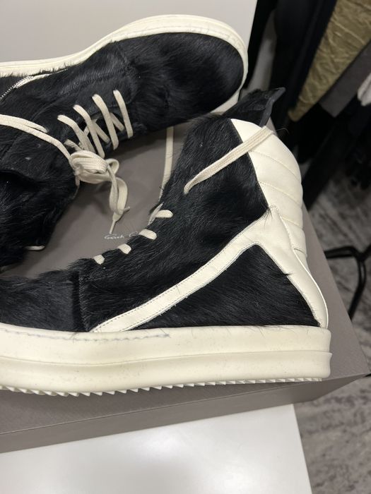 Rick Owens Rick Owens Geobasket pony hair | Grailed