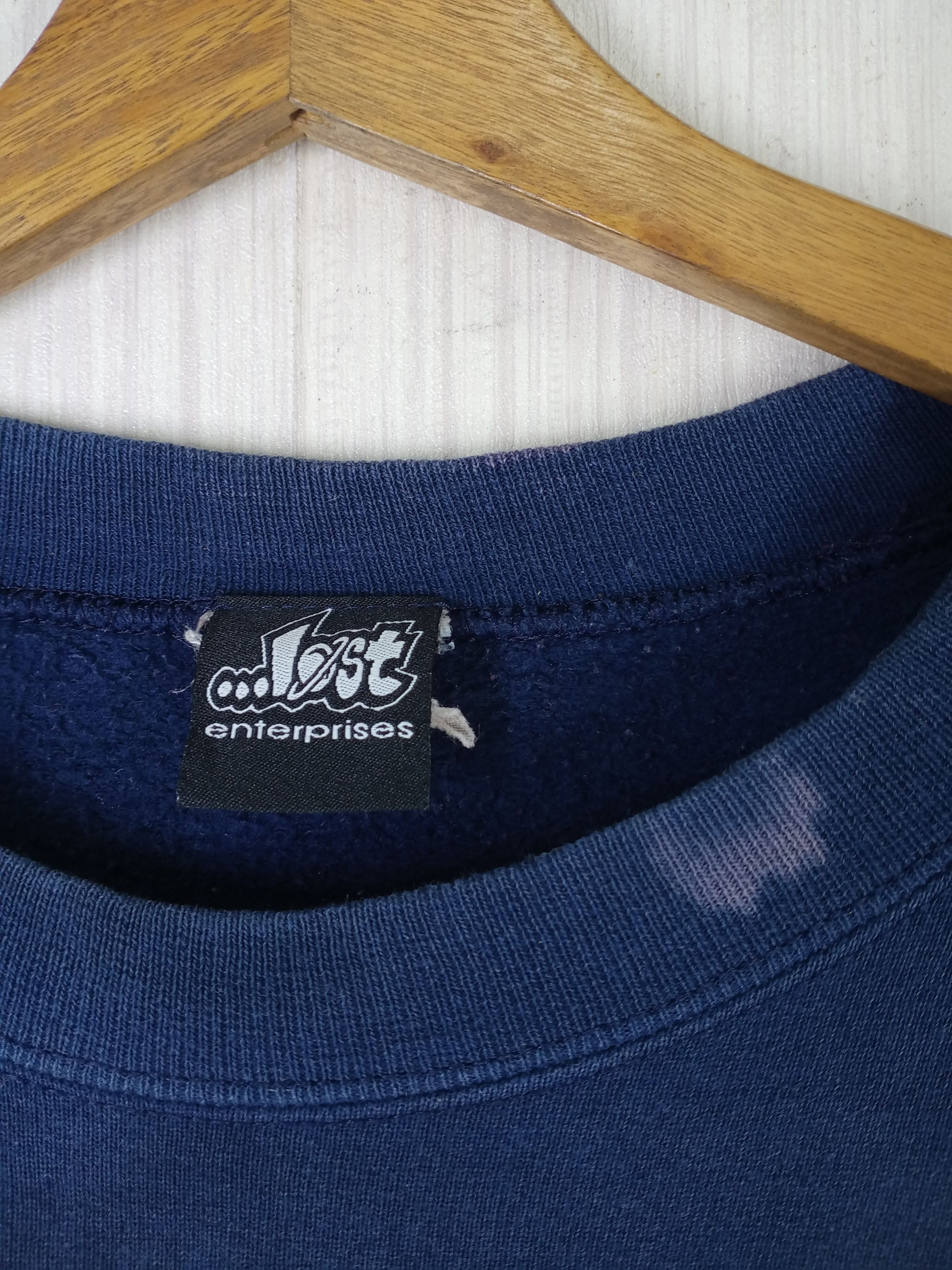 Lost Enterprises Rare Vintage 90s Lost Enterprises Sweatshirt Size US L / EU 52-54 / 3 - 7 Thumbnail