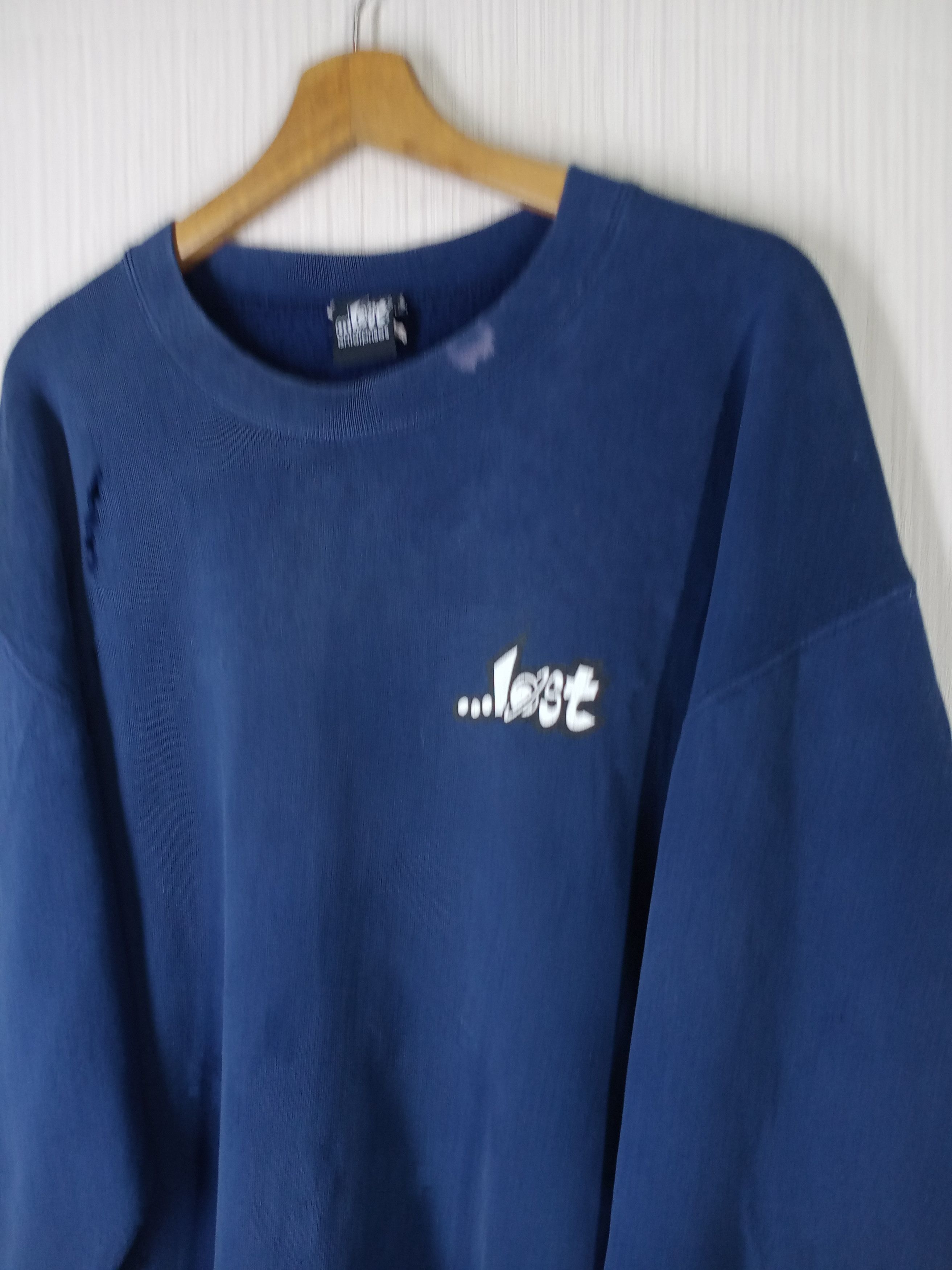 Lost Enterprises Rare Vintage 90s Lost Enterprises Sweatshirt Size US L / EU 52-54 / 3 - 4 Thumbnail
