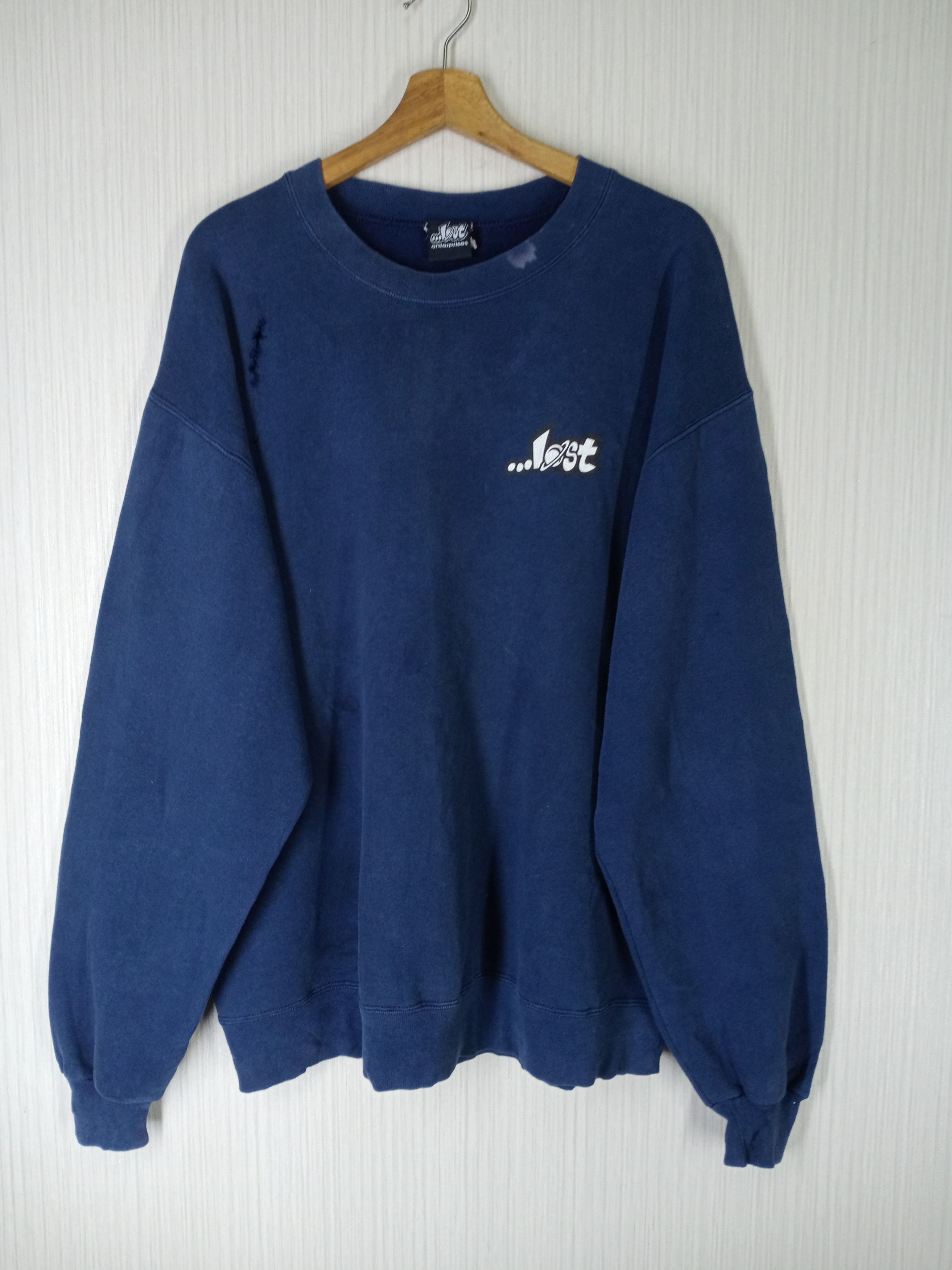Lost Enterprises Rare Vintage 90s Lost Enterprises Sweatshirt Size US L / EU 52-54 / 3 - 5 Thumbnail