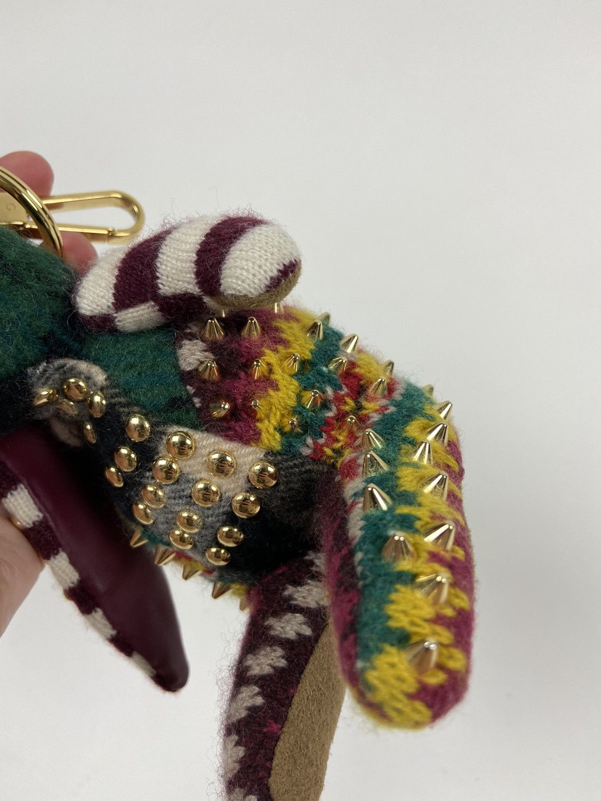Burberry Burberry Vera The Hare Rabbit Studded Bag Charm Size ONE SIZE - 8 Thumbnail