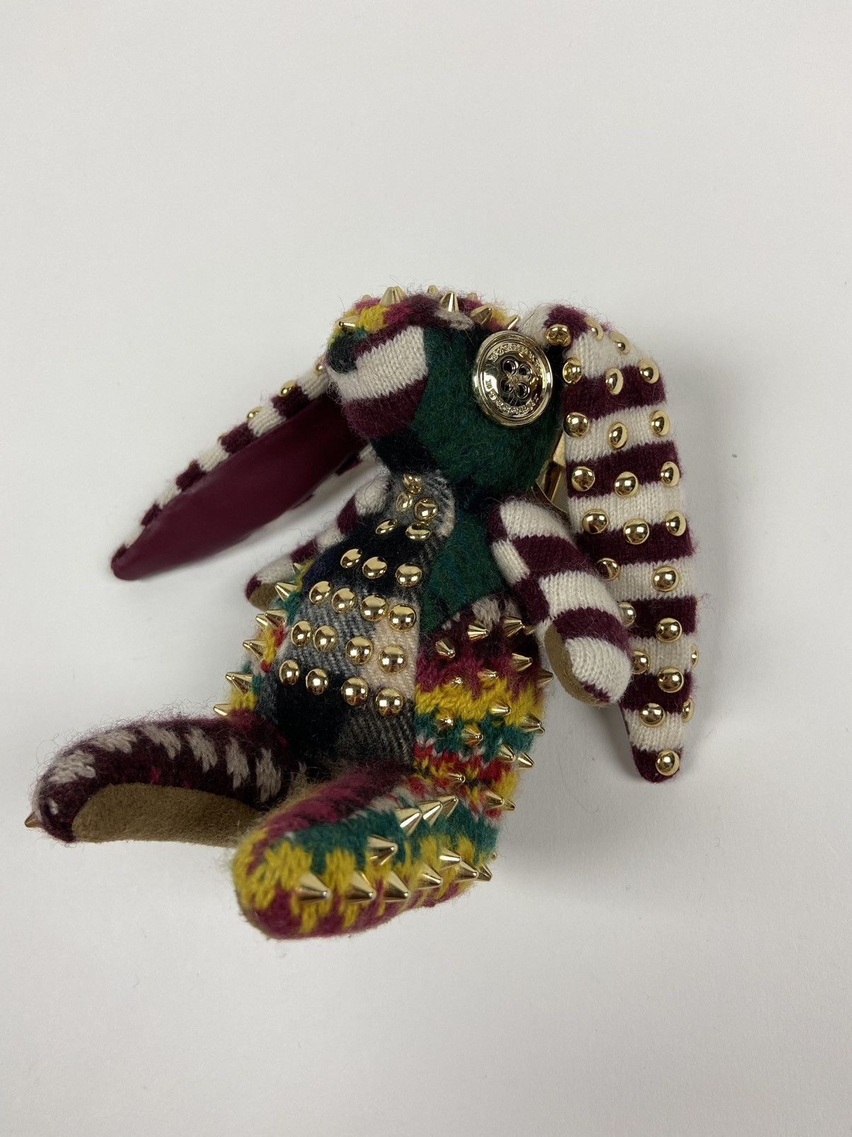 Burberry Burberry Vera The Hare Rabbit Studded Bag Charm Size ONE SIZE - 2 Thumbnail