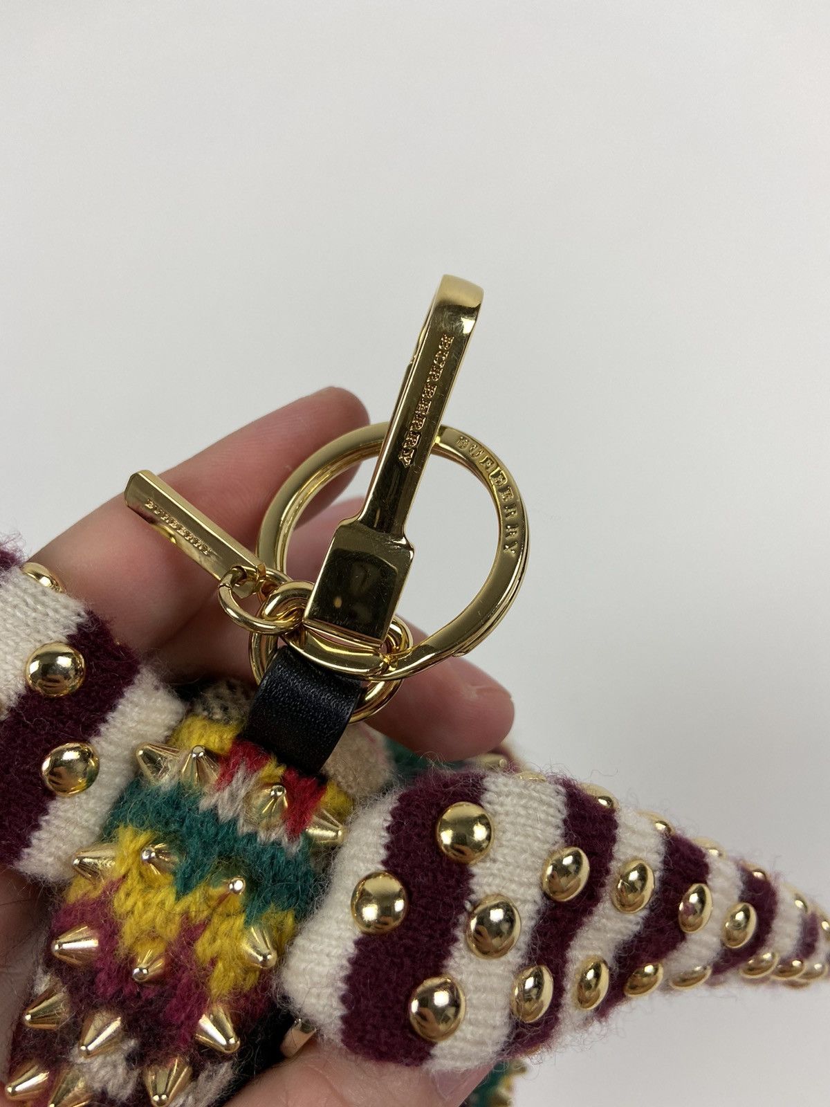 Burberry Burberry Vera The Hare Rabbit Studded Bag Charm Size ONE SIZE - 13 Thumbnail