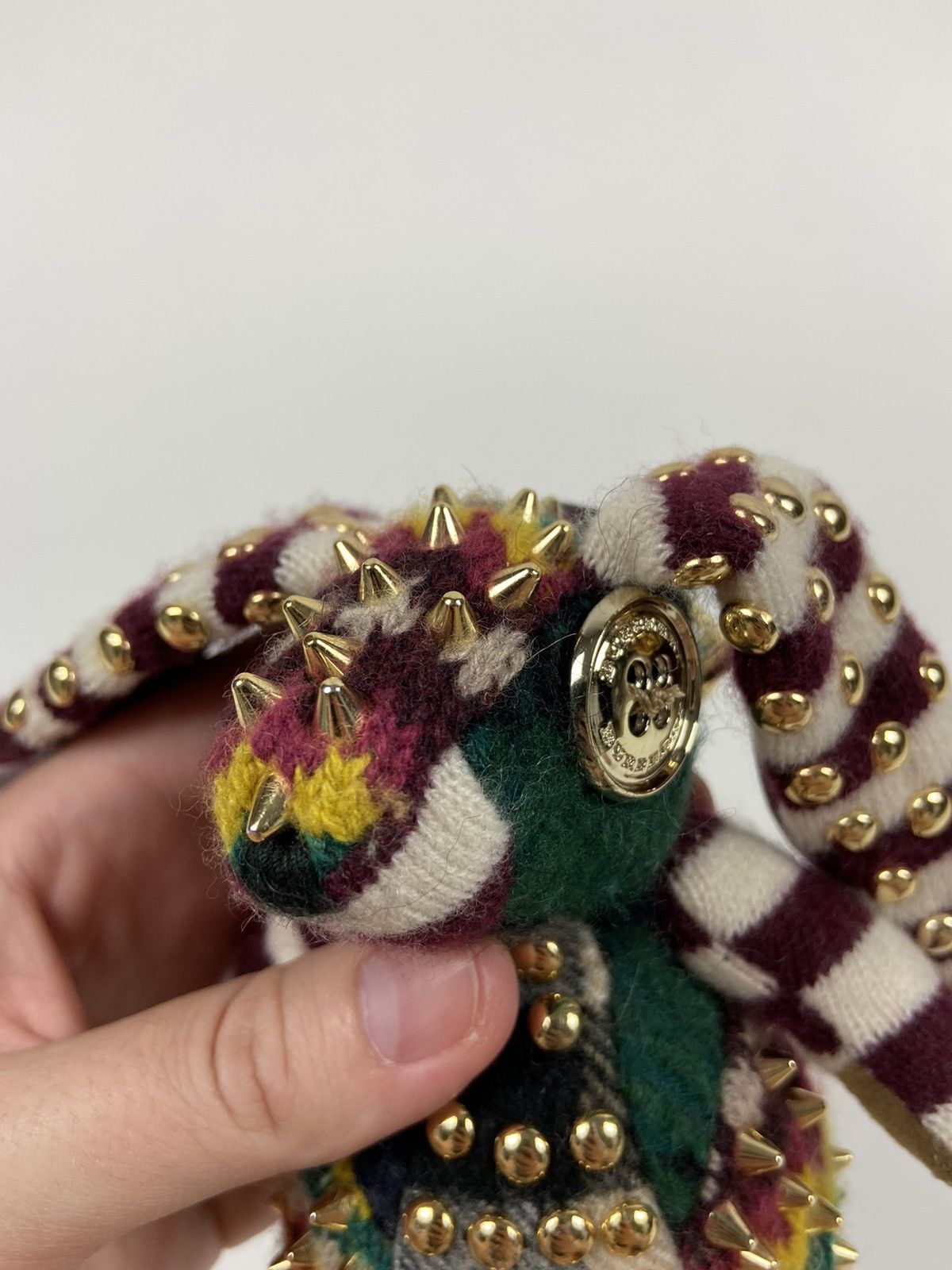 Burberry Burberry Vera The Hare Rabbit Studded Bag Charm Size ONE SIZE - 12 Thumbnail
