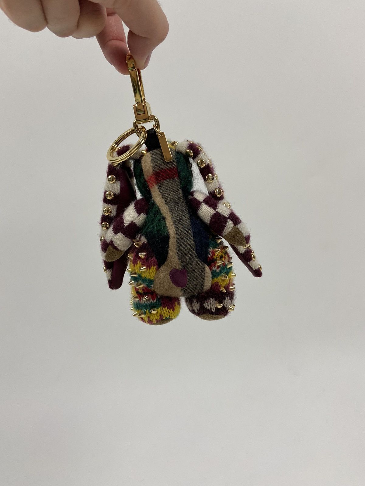 Burberry Burberry Vera The Hare Rabbit Studded Bag Charm Size ONE SIZE - 6 Thumbnail