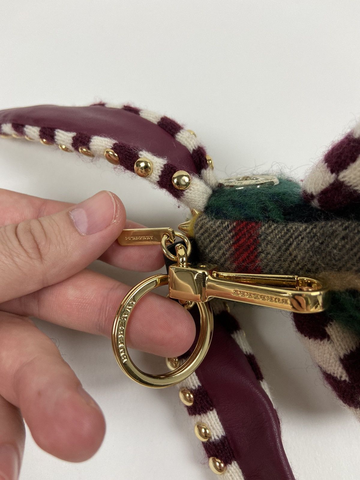 Burberry Burberry Vera The Hare Rabbit Studded Bag Charm Size ONE SIZE - 5 Thumbnail