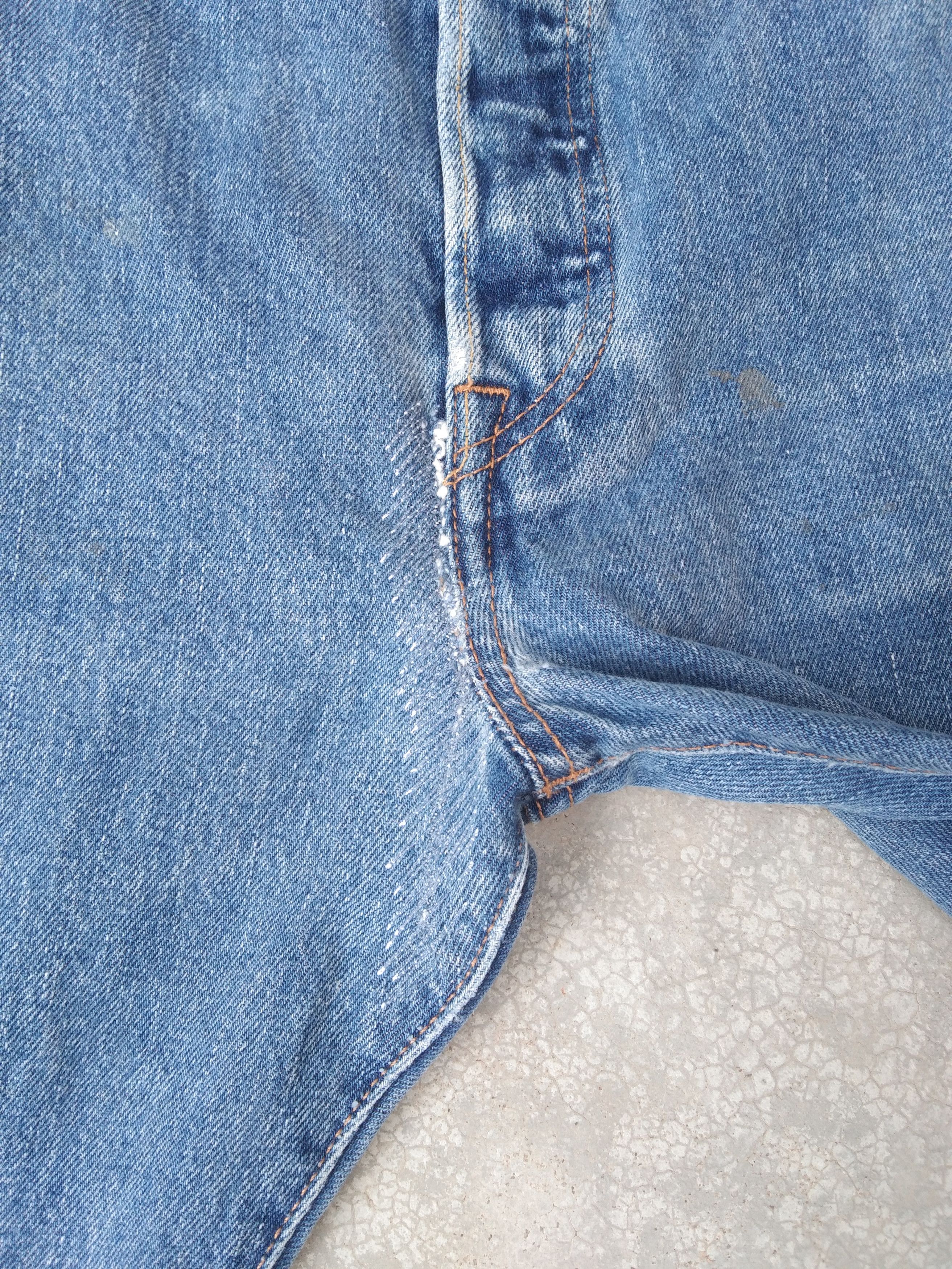 Levi's Vintage Levi's 501 Distressed Jeans 40x35 Size US 40 / EU 56 - 8 Thumbnail