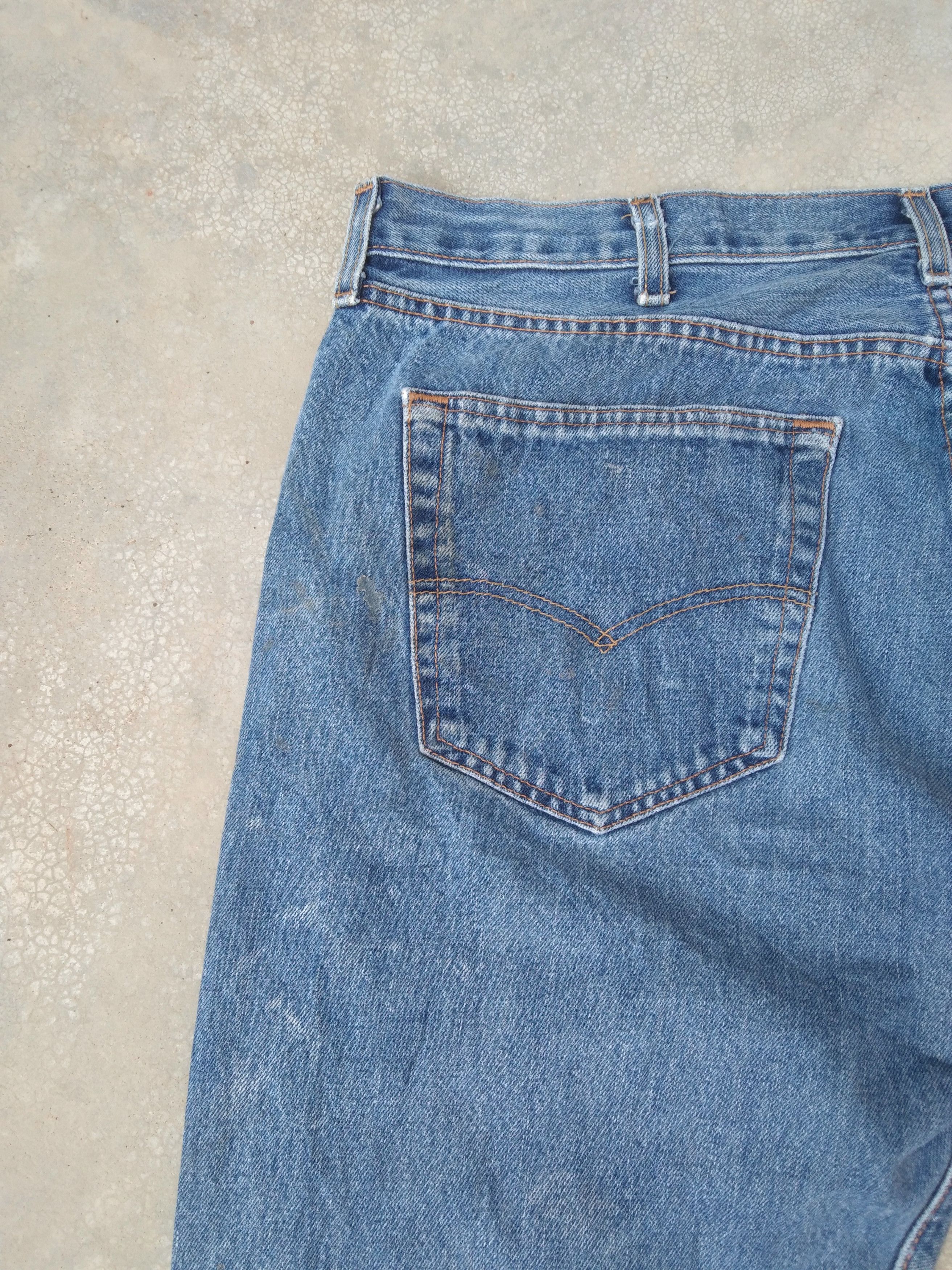 Levi's Vintage Levi's 501 Distressed Jeans 40x35 Size US 40 / EU 56 - 5 Thumbnail