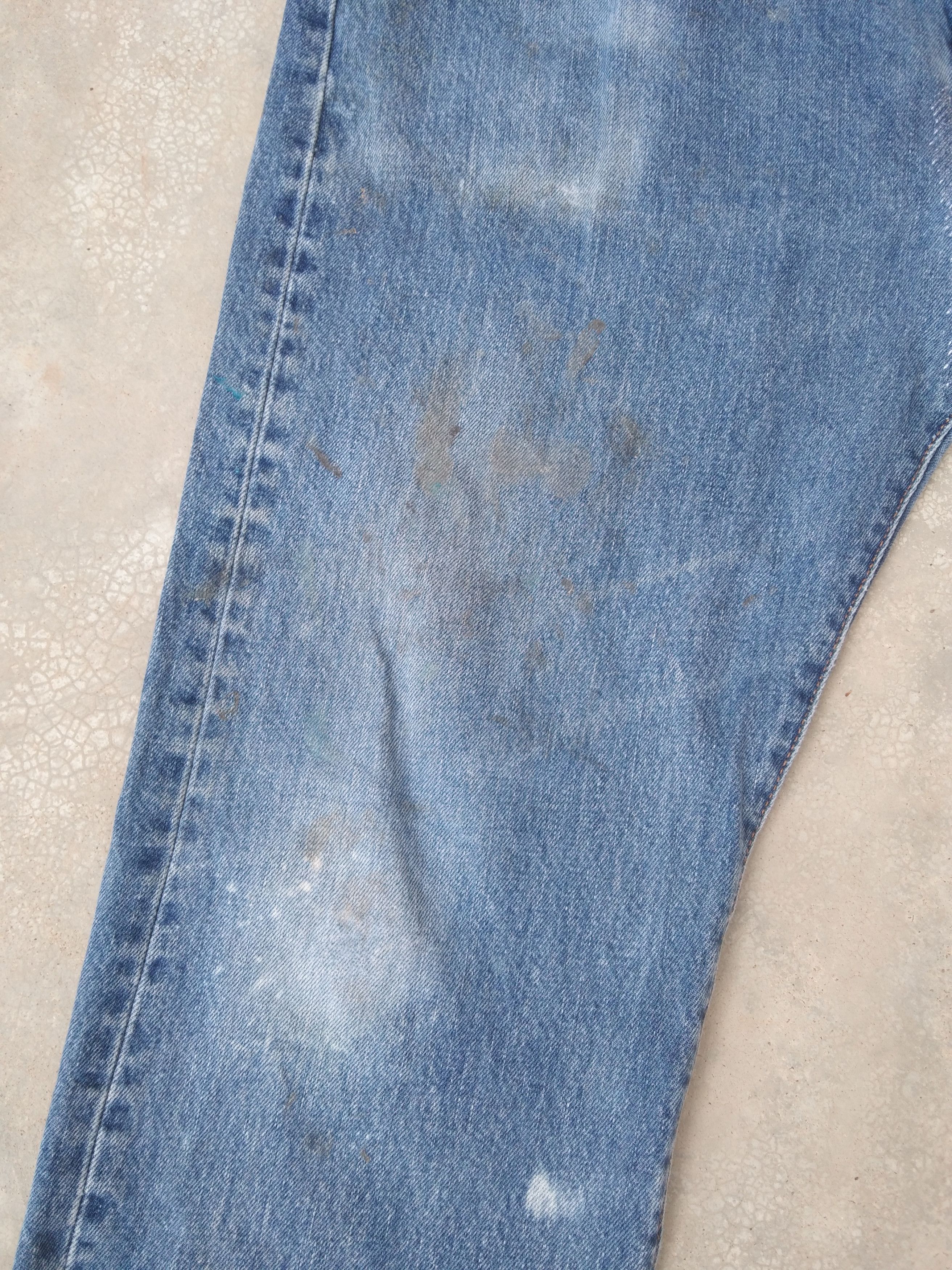 Levi's Vintage Levi's 501 Distressed Jeans 40x35 Size US 40 / EU 56 - 7 Thumbnail