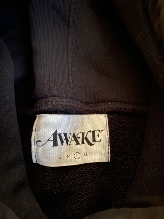 Awake Awake NY Metallic Foil Logo Hoodie | Grailed