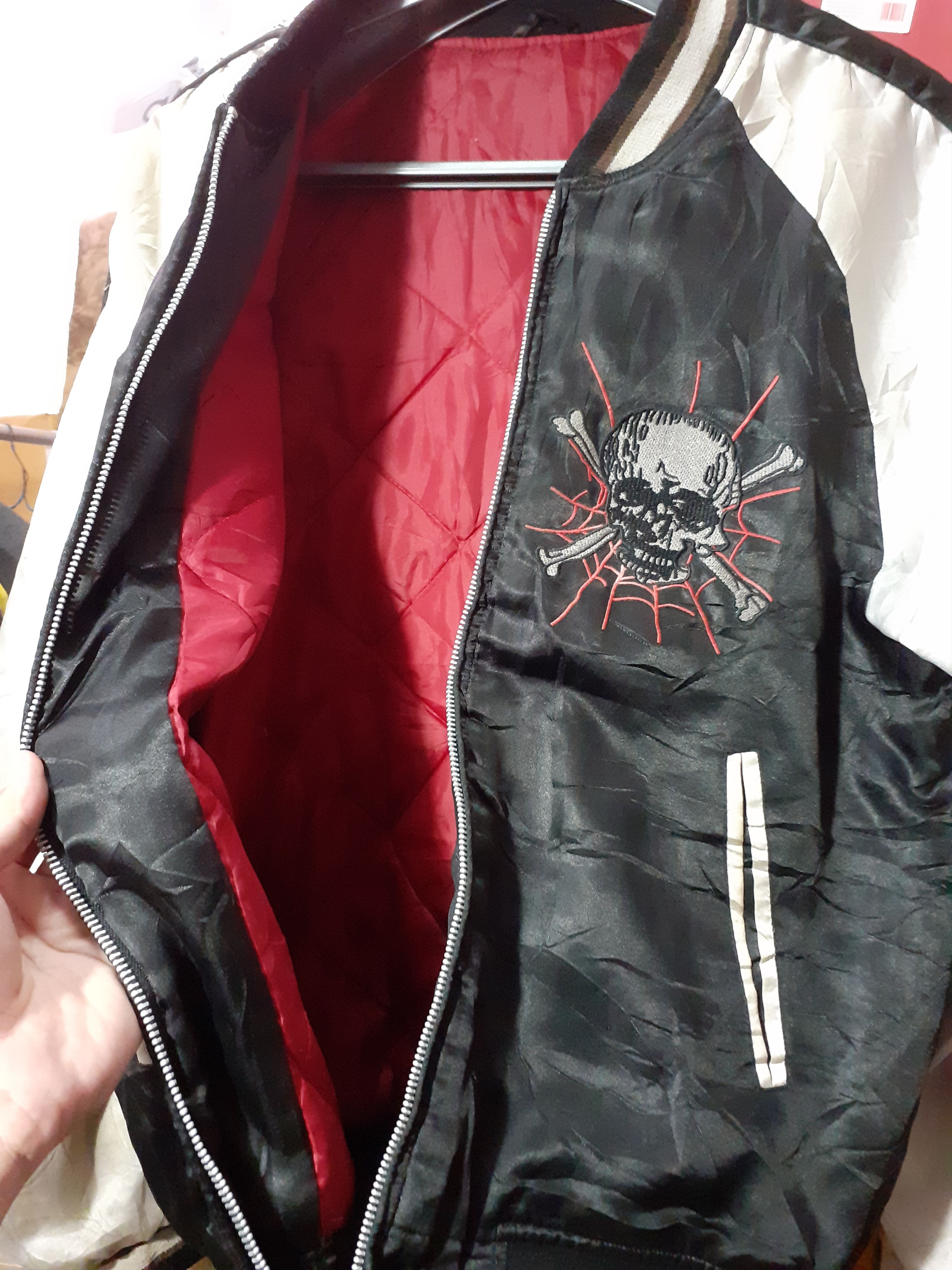 Harley Davidson 90s Hell Angel bikers Fashion embroidery sukajan Size US M / EU 48-50 / 2 - 7 Thumbnail