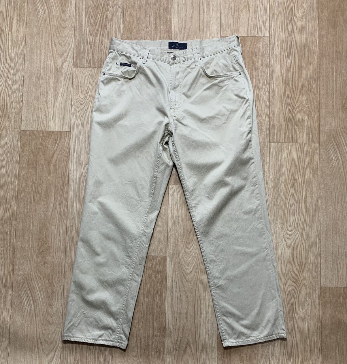 Valentino Vintage Valentino VLTN Pants 36/34 Size US 36 / EU 52 - 1 Thumbnail