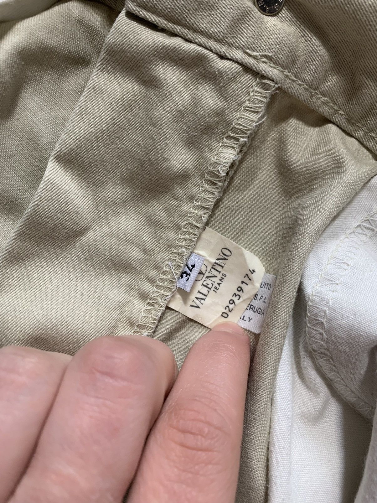 Valentino Vintage Valentino VLTN Pants 36/34 Size US 36 / EU 52 - 12 Thumbnail