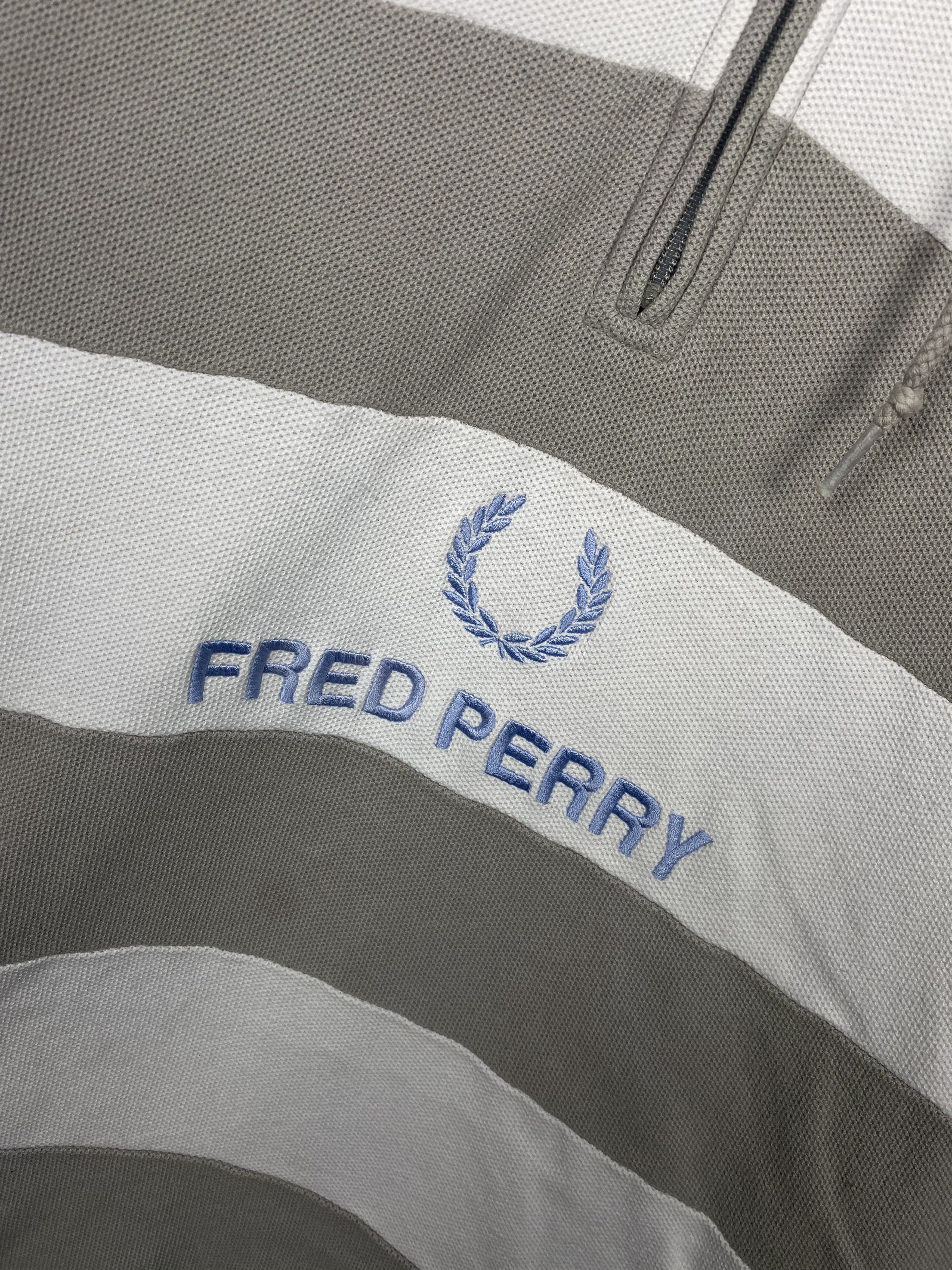 Fred Perry Fred Perry Vintage Mens Big Logo Hoodie Size US L / EU 52-54 / 3 - 3 Thumbnail