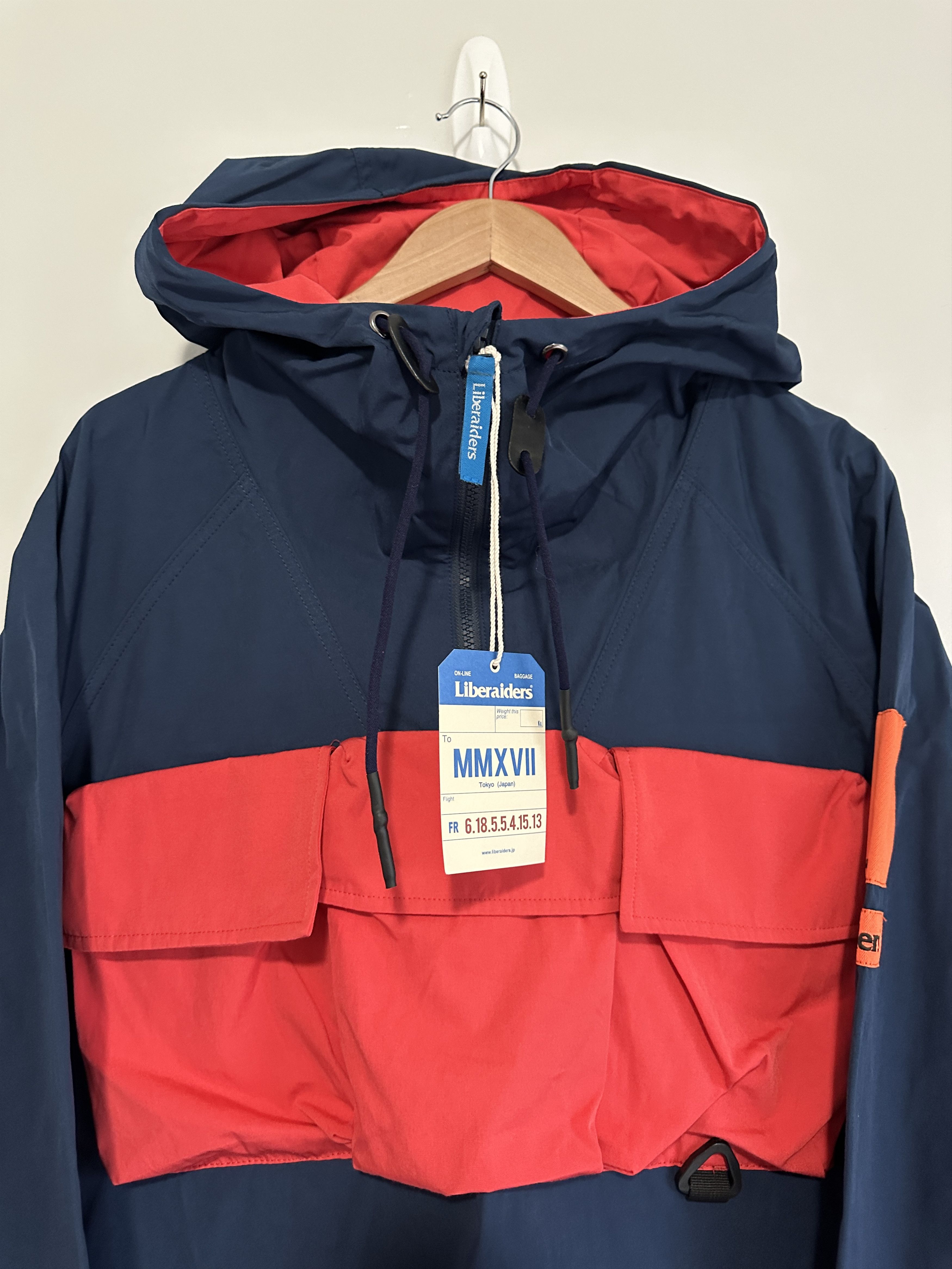 【used】Liberaiders LR ANORAK JACKET L Japanese Brand × Liberaiders Liberaiders Japan Half Zip