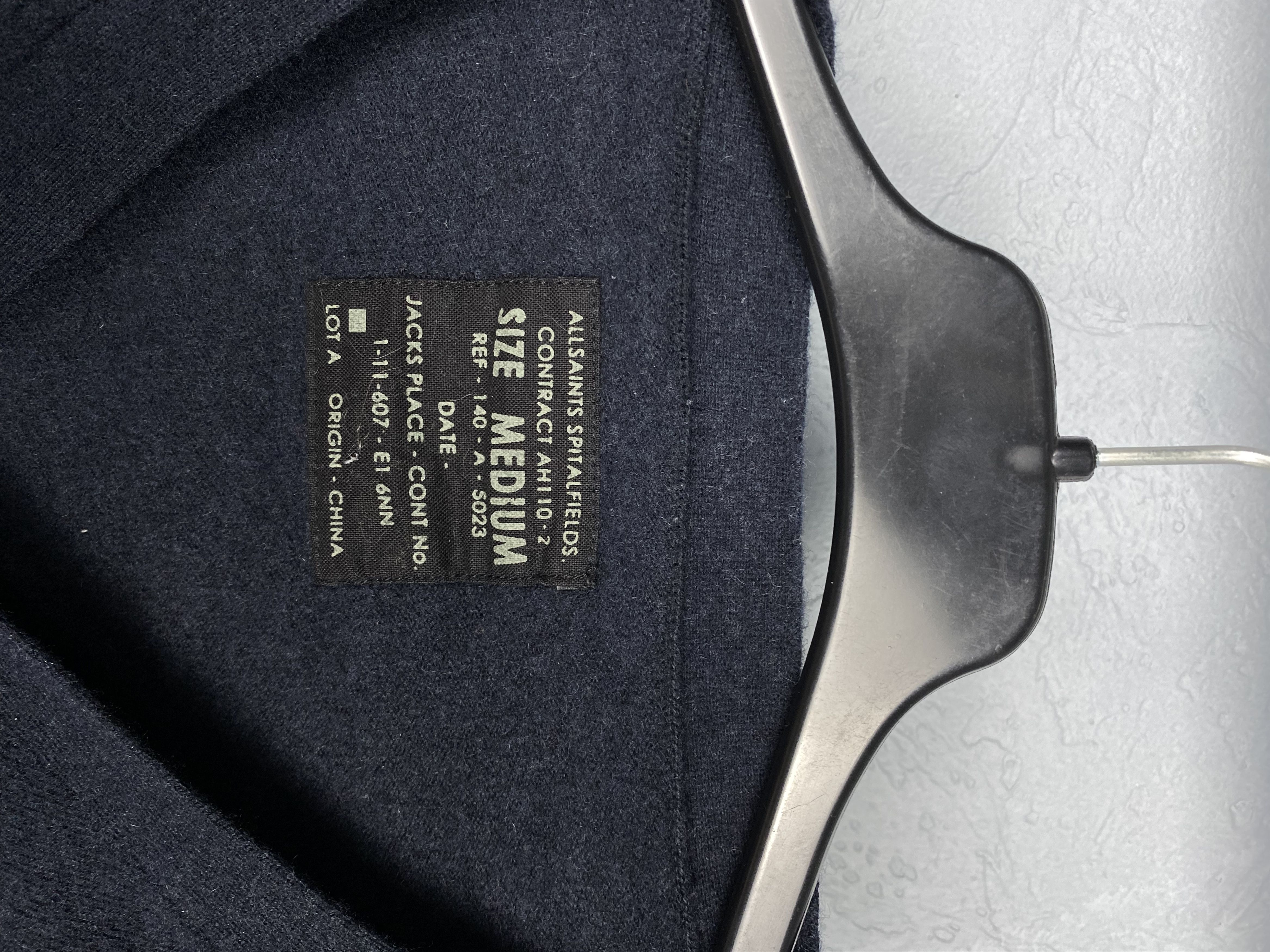 Allsaints Allsaint Mens Wool Cardigan Size US M / EU 48-50 / 2 - 4 Thumbnail