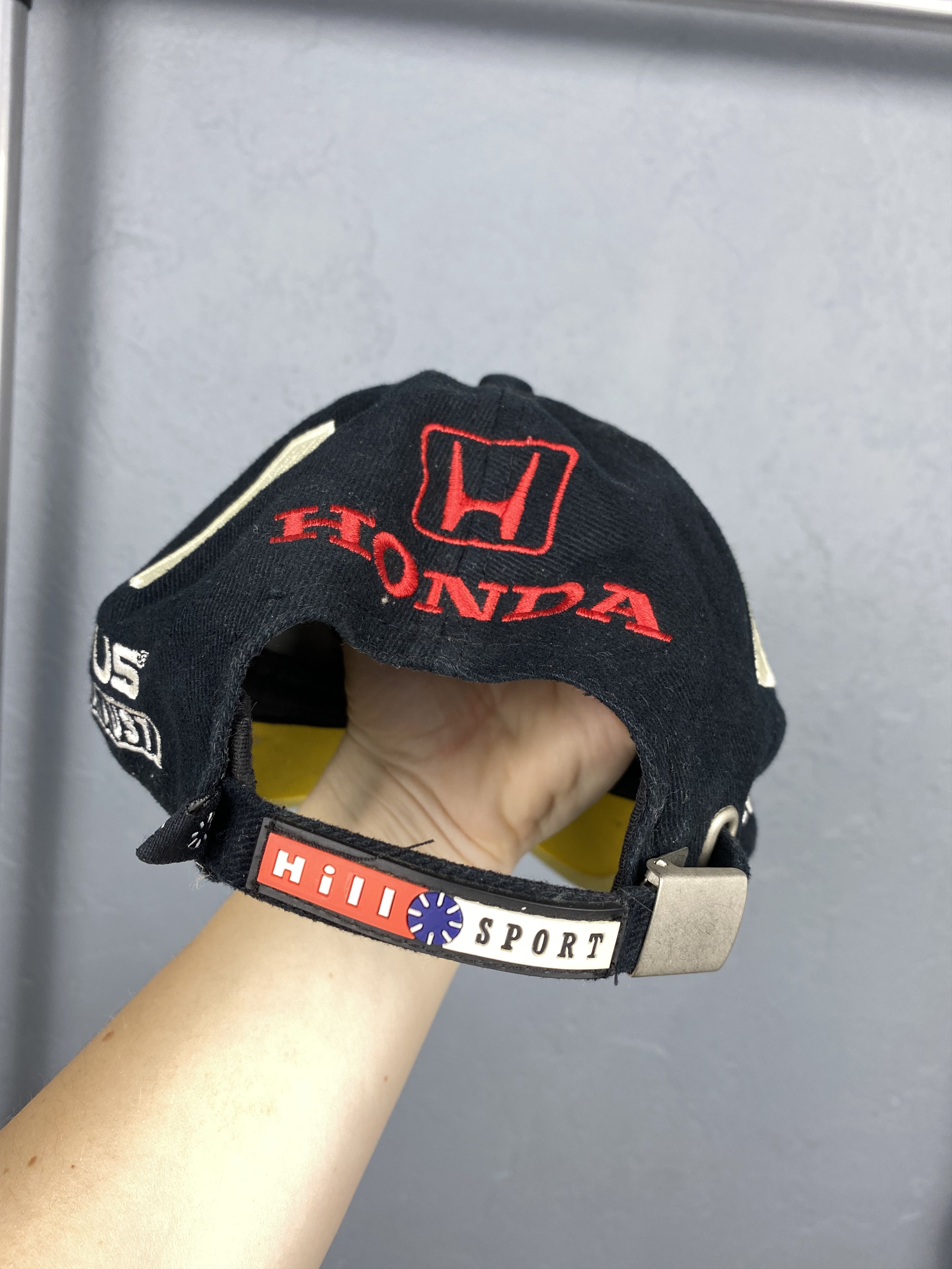 Formula 1 × Honda Honda Team Damon Hill Vintage Formula 1 Cap Hat Size ONE SIZE - 5 Thumbnail