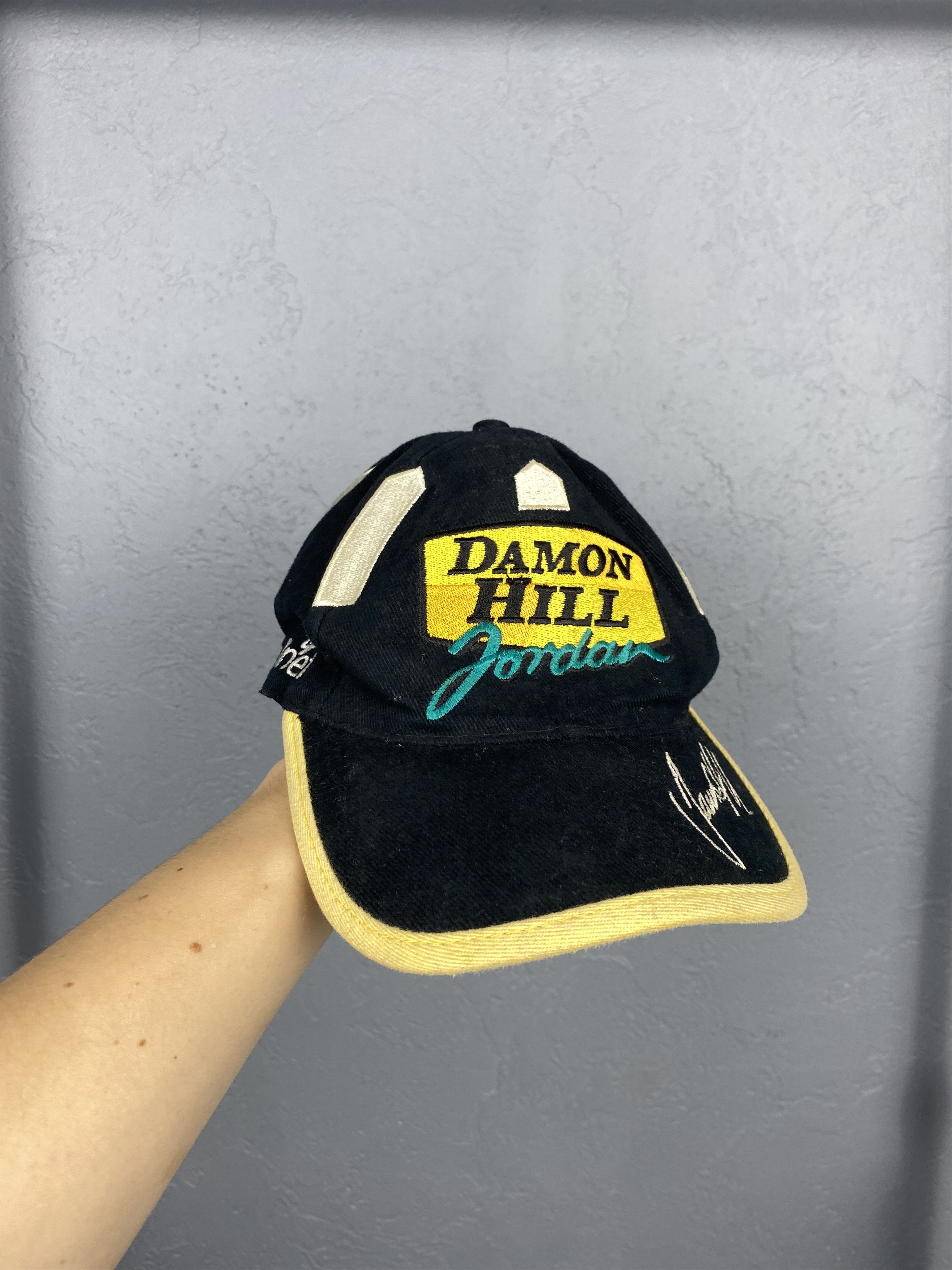 Formula 1 × Honda Honda Team Damon Hill Vintage Formula 1 Cap Hat Size ONE SIZE - 1 Thumbnail