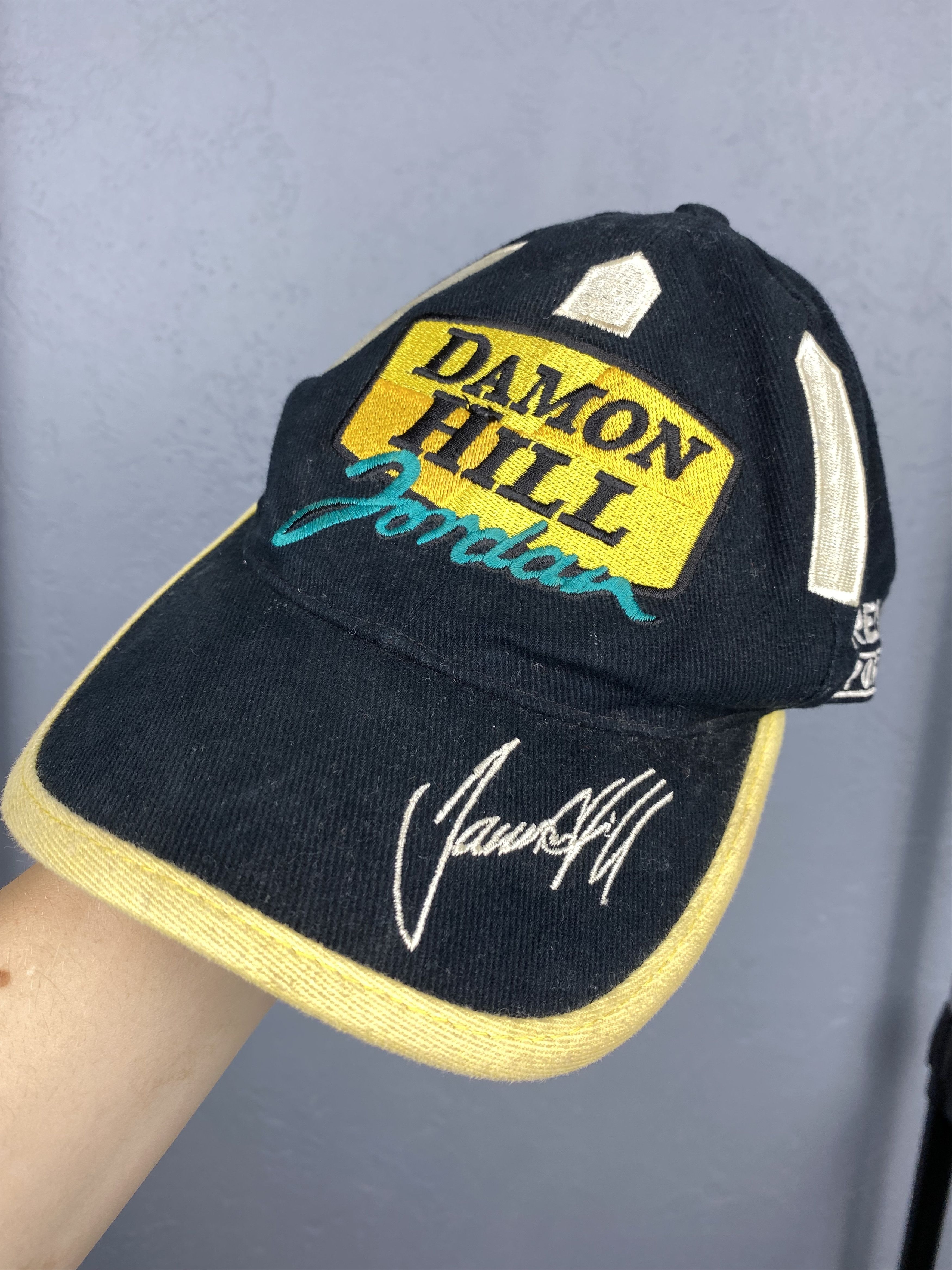 Formula 1 × Honda Honda Team Damon Hill Vintage Formula 1 Cap Hat Size ONE SIZE - 3 Thumbnail