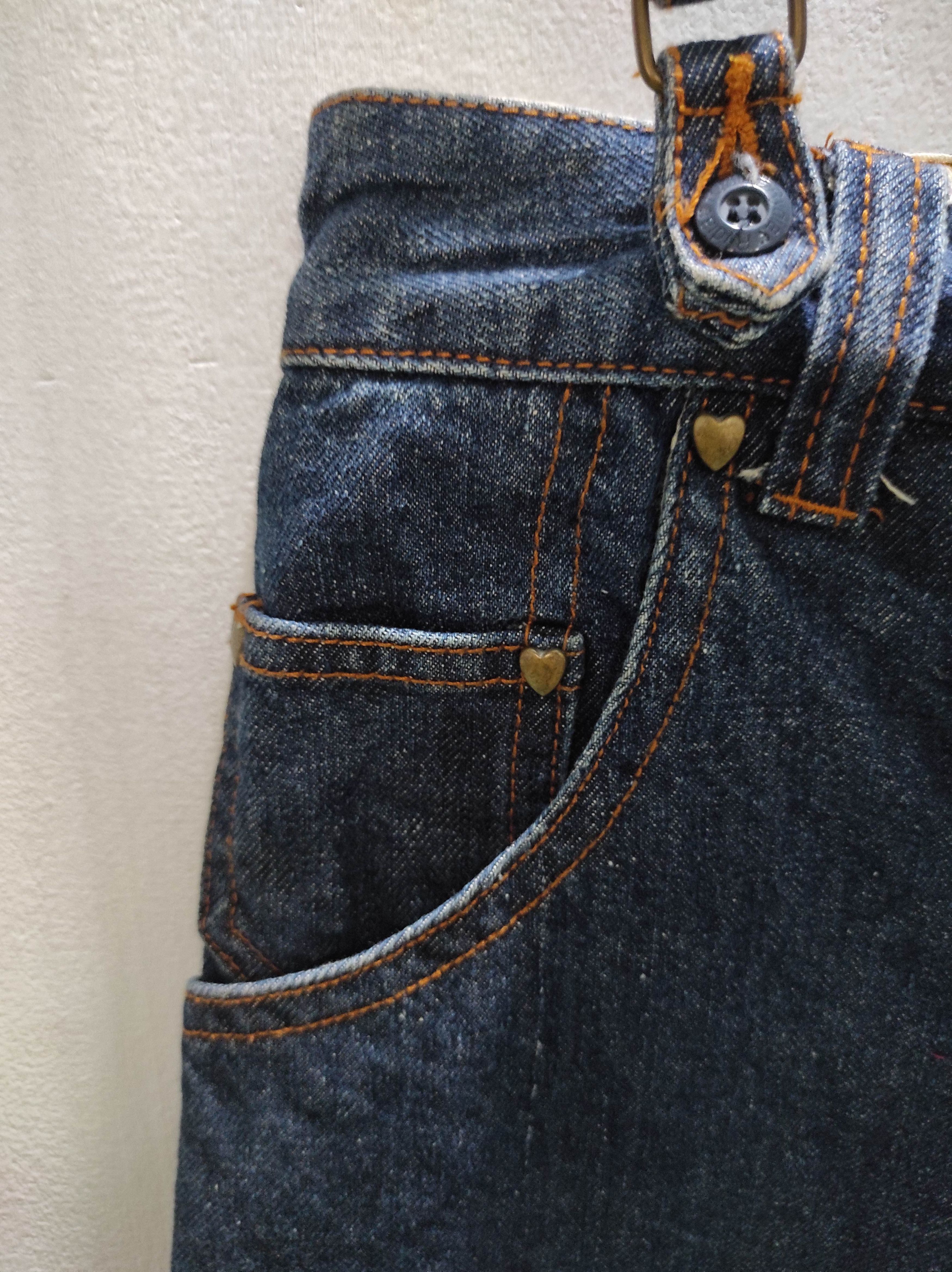 Japanese Brand Rydia Denim Short Overalls (unisex) Size US 30 / EU 46 - 9 Thumbnail