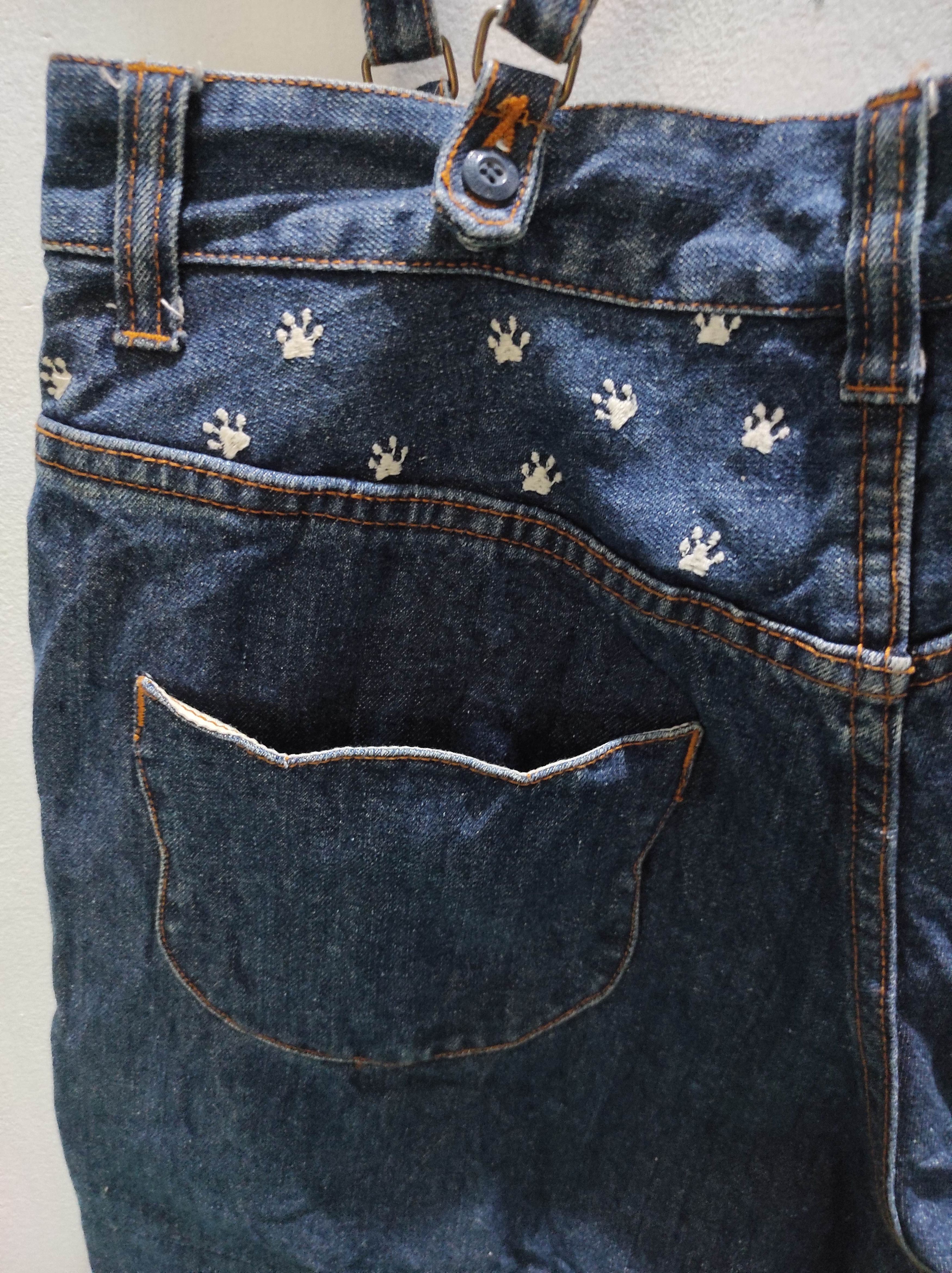 Japanese Brand Rydia Denim Short Overalls (unisex) Size US 30 / EU 46 - 12 Thumbnail