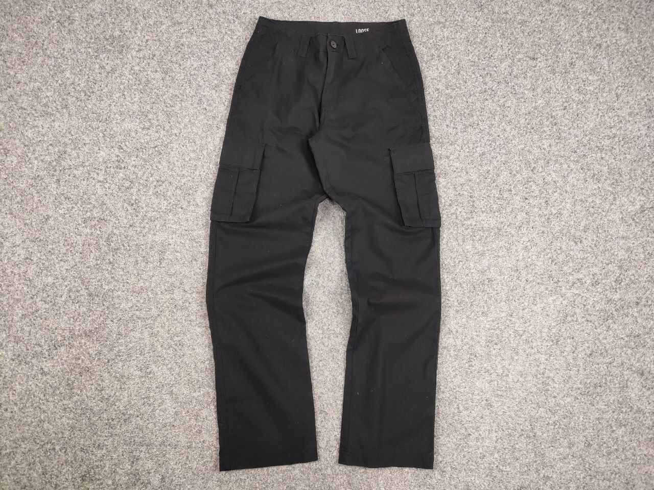 Japanese Brand Vintage 90's Cargo Pants Travis Scott Japan Black Hype Size US 30 / EU 46 - 13 Thumbnail