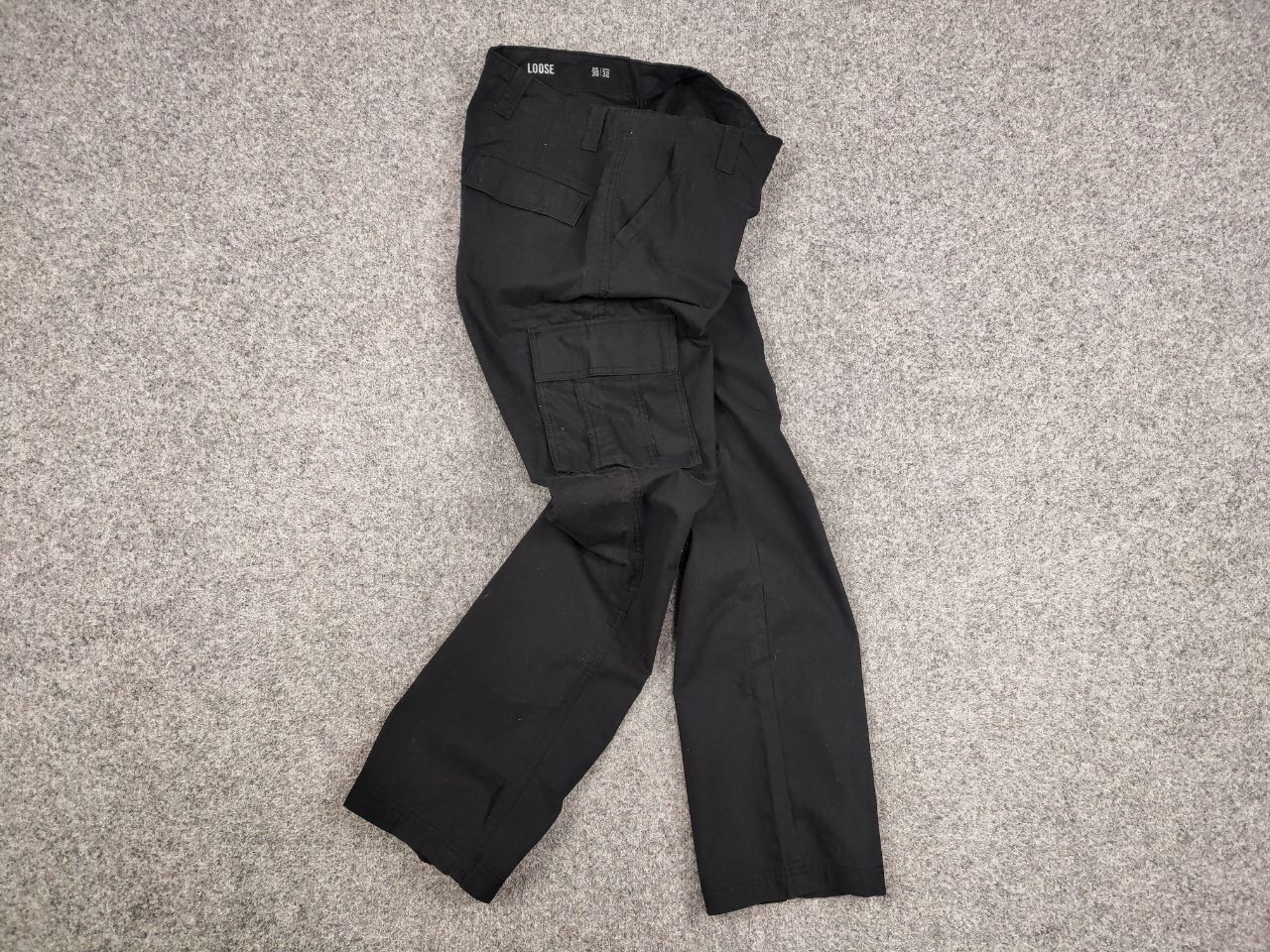 Japanese Brand Vintage 90's Cargo Pants Travis Scott Japan Black Hype Size US 30 / EU 46 - 15 Thumbnail