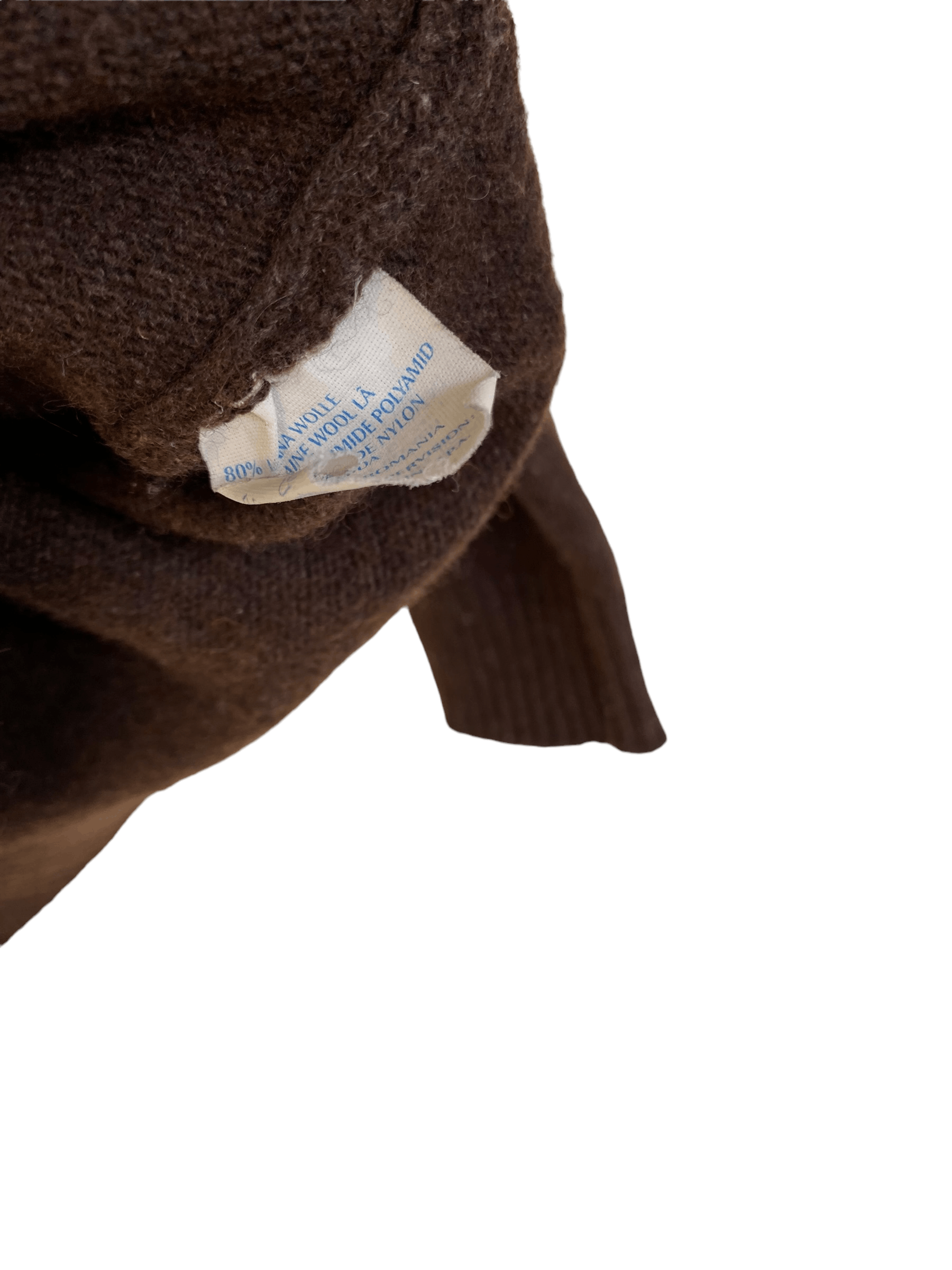 Sergio Tacchini × Vintage wool brown jumper, size M Size US M / EU 48-50 / 2 - 5 Thumbnail