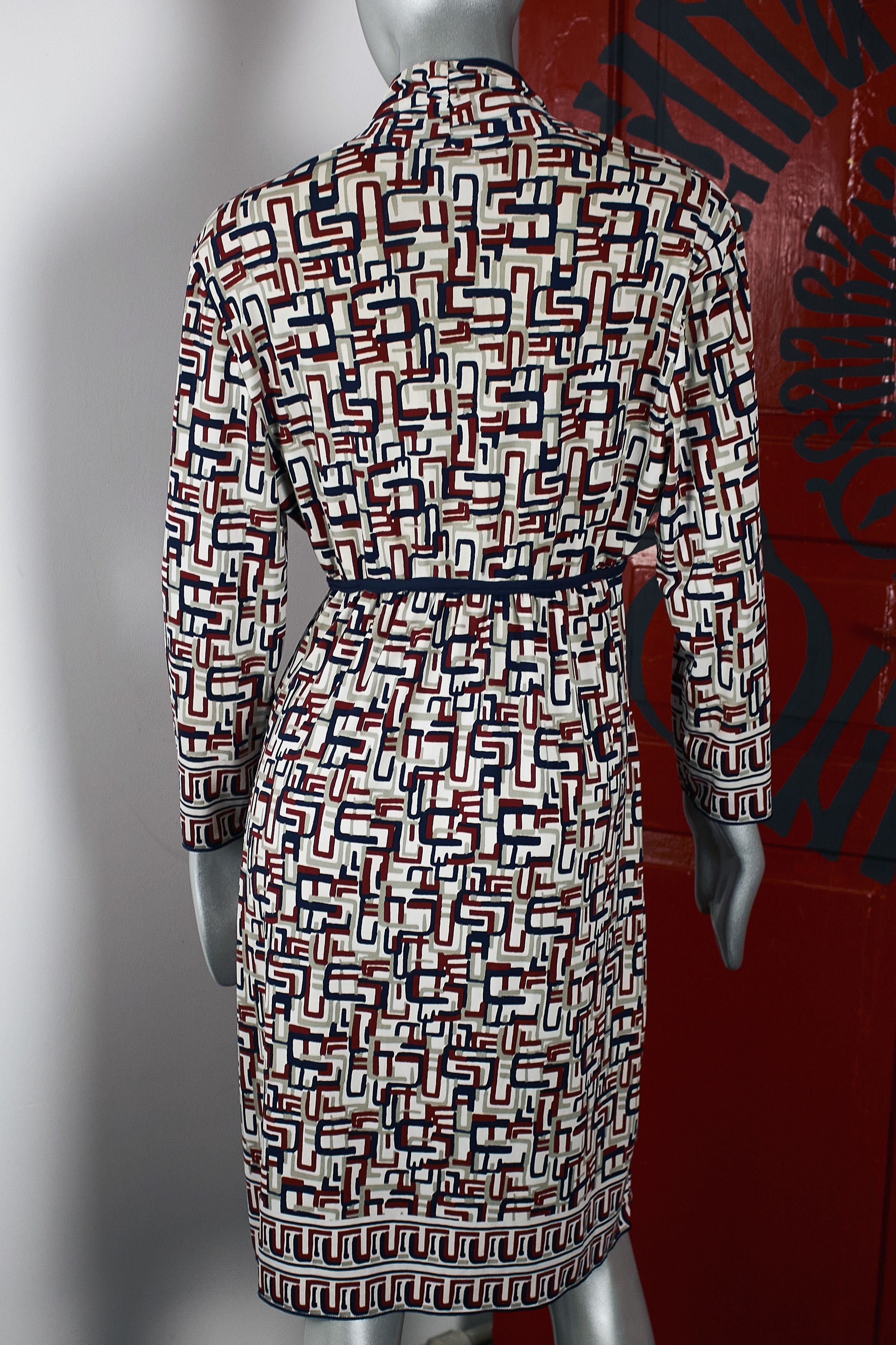 Max Mara Max studio multicolor monogram dress Size L / US 10 / IT 46 - 5 Thumbnail