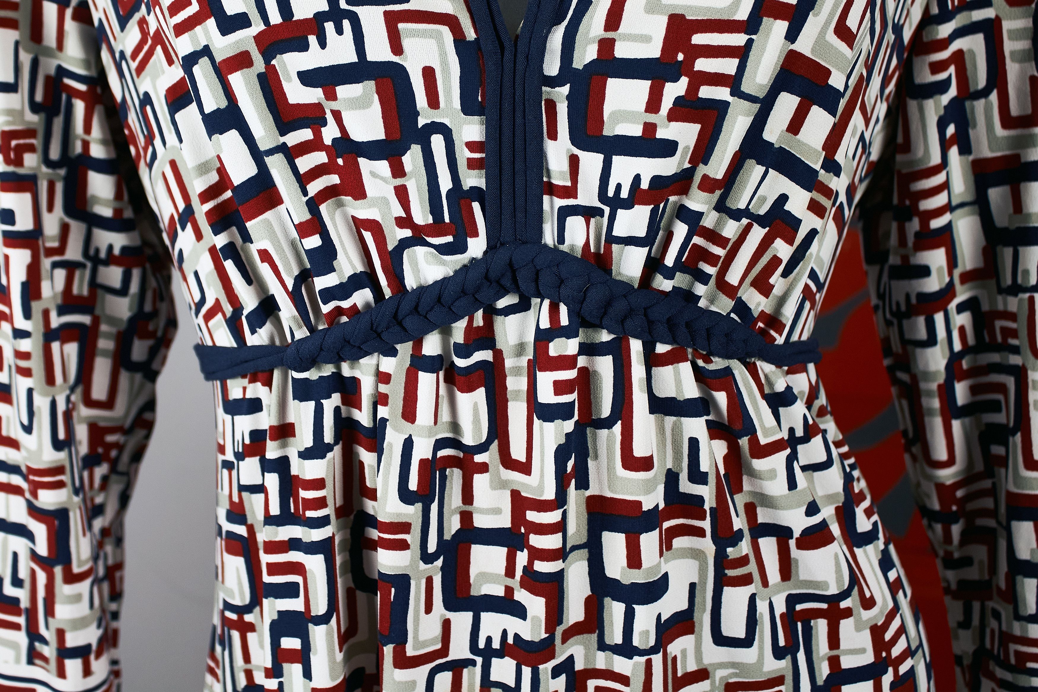 Max Mara Max studio multicolor monogram dress Size L / US 10 / IT 46 - 3 Thumbnail