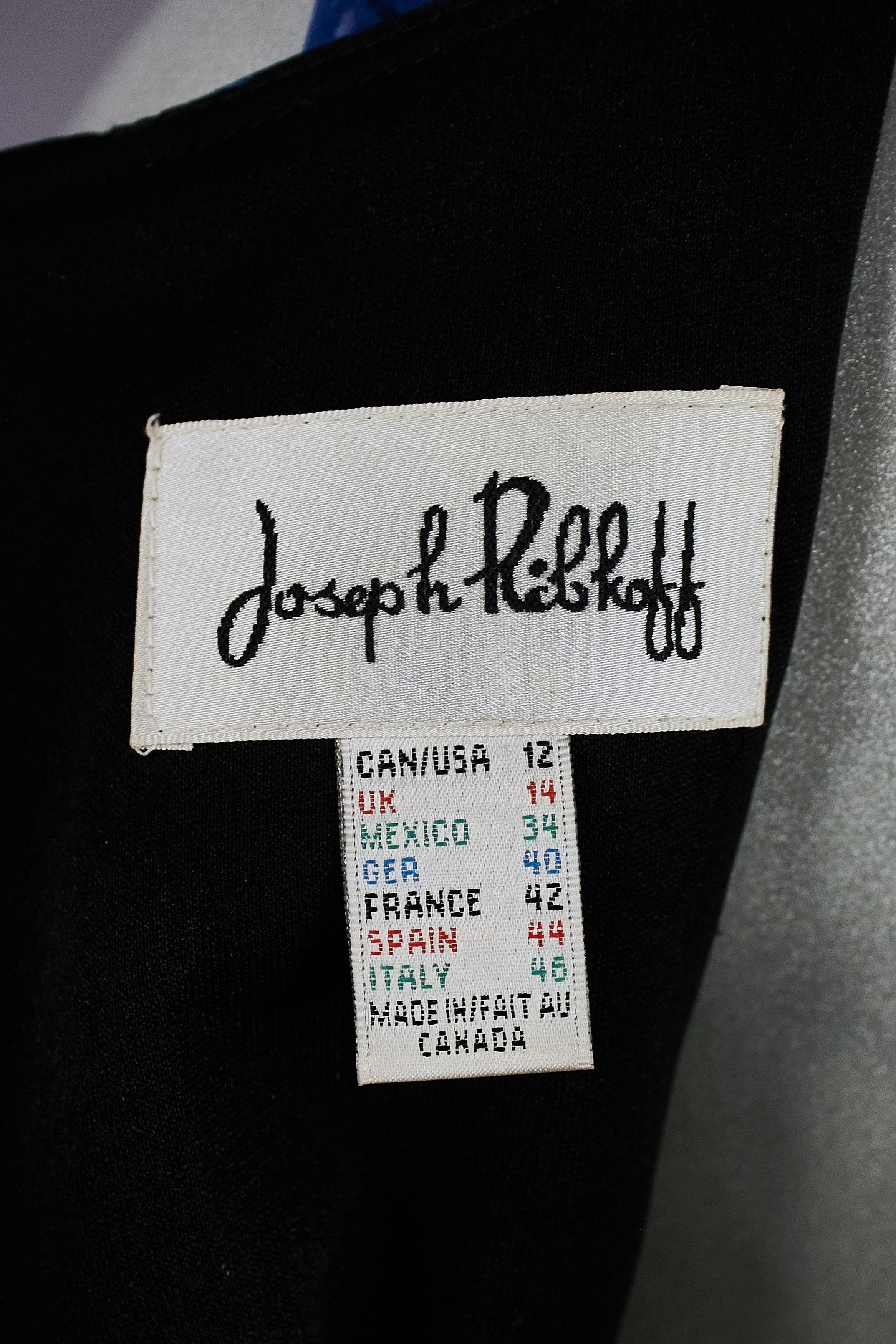 Joseph Ribkoff Joseph Ribkoff designer evening pencil dress made in canada Size XL / US 12-14 / IT 48-50 - 10 Thumbnail