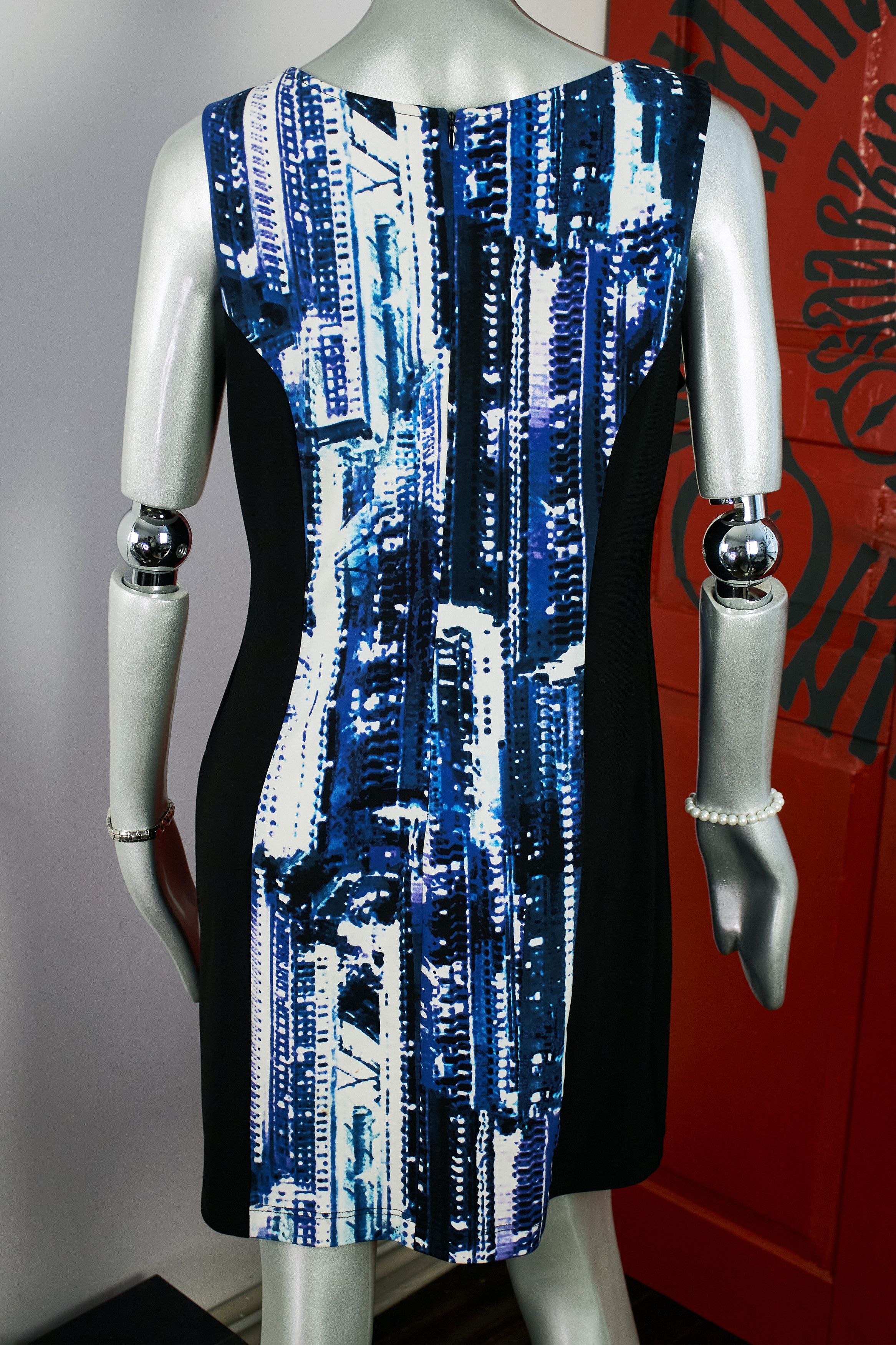 Joseph Ribkoff Joseph Ribkoff designer evening pencil dress made in canada Size XL / US 12-14 / IT 48-50 - 6 Thumbnail