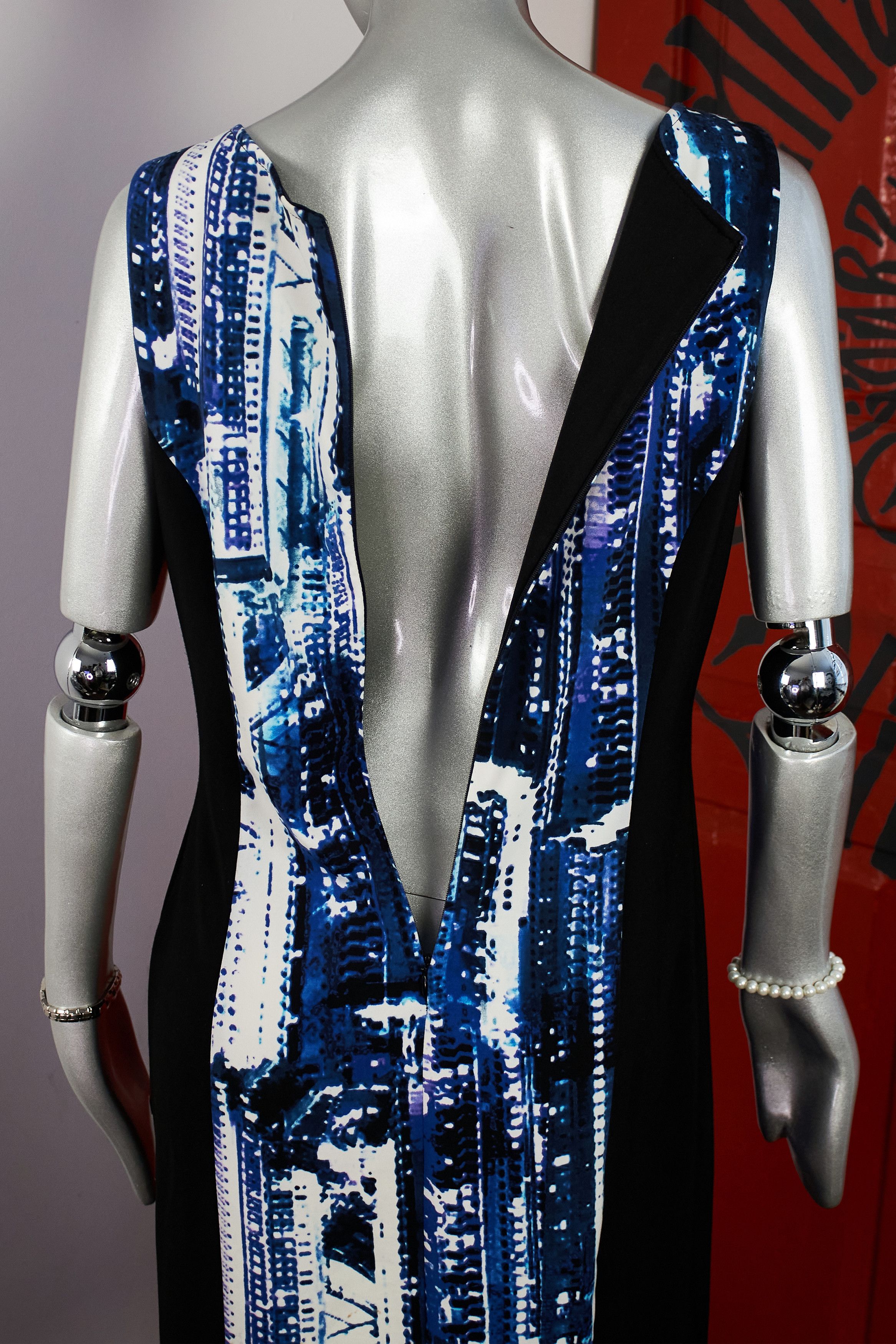 Joseph Ribkoff Joseph Ribkoff designer evening pencil dress made in canada Size XL / US 12-14 / IT 48-50 - 7 Thumbnail