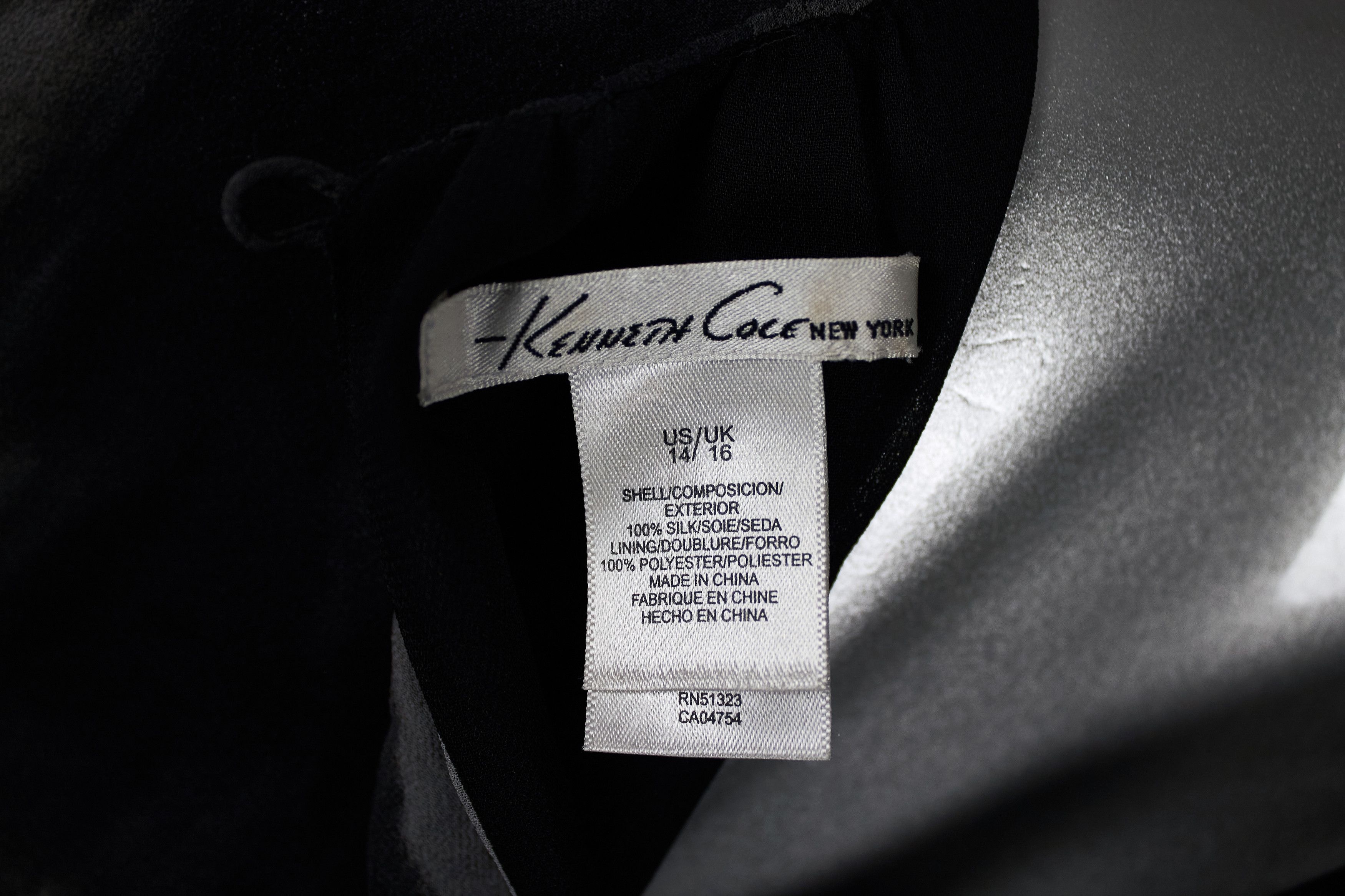 Kenneth Cole Kenneth Cole Midi Silk Evening Dress Size XL / US 12-14 / IT 48-50 - 7 Thumbnail