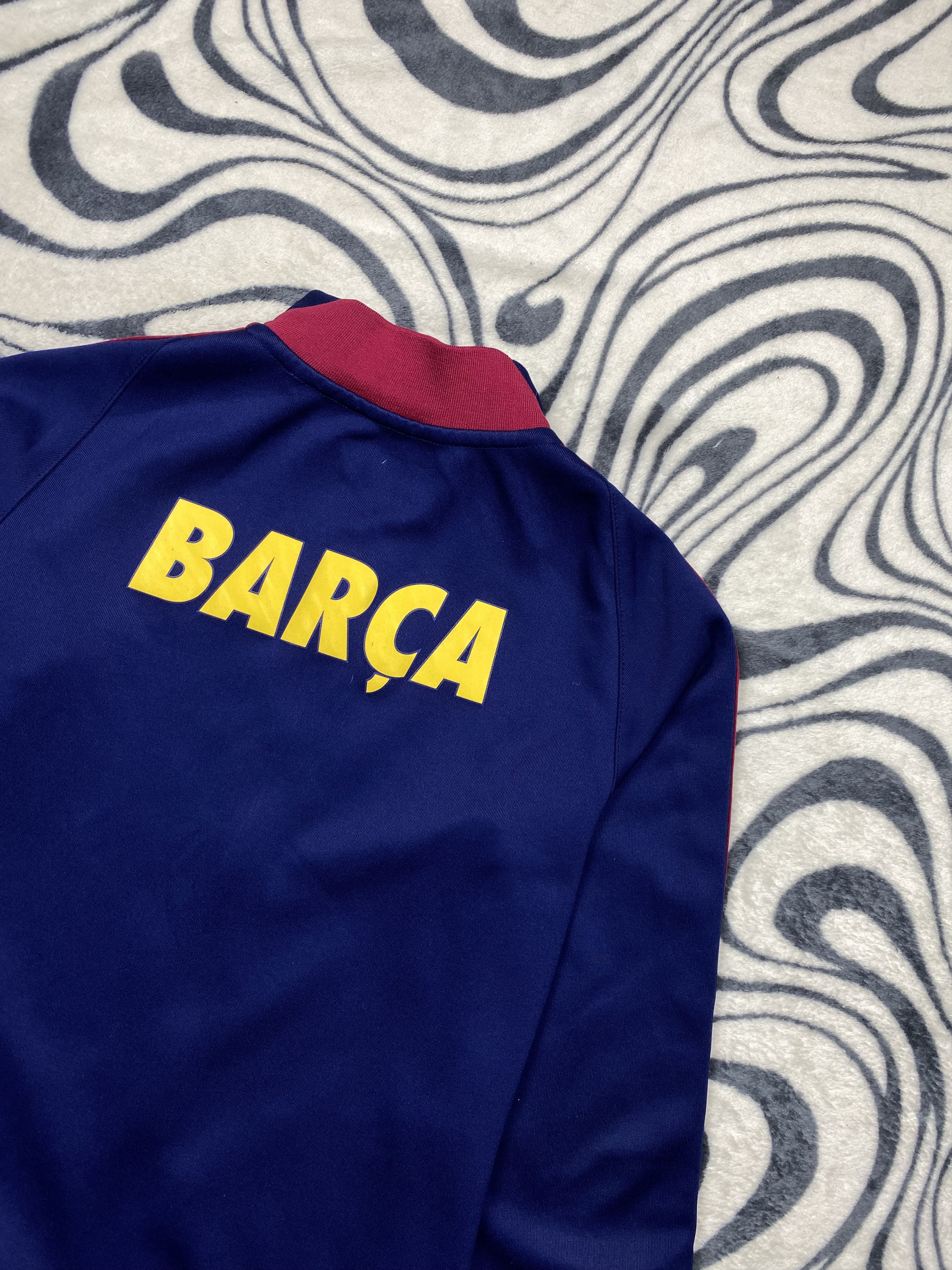 Nike Nike F.C. Barcelona Vintage Mens Track Top Jacket Y2K Drill Size US M / EU 48-50 / 2 - 9 Thumbnail