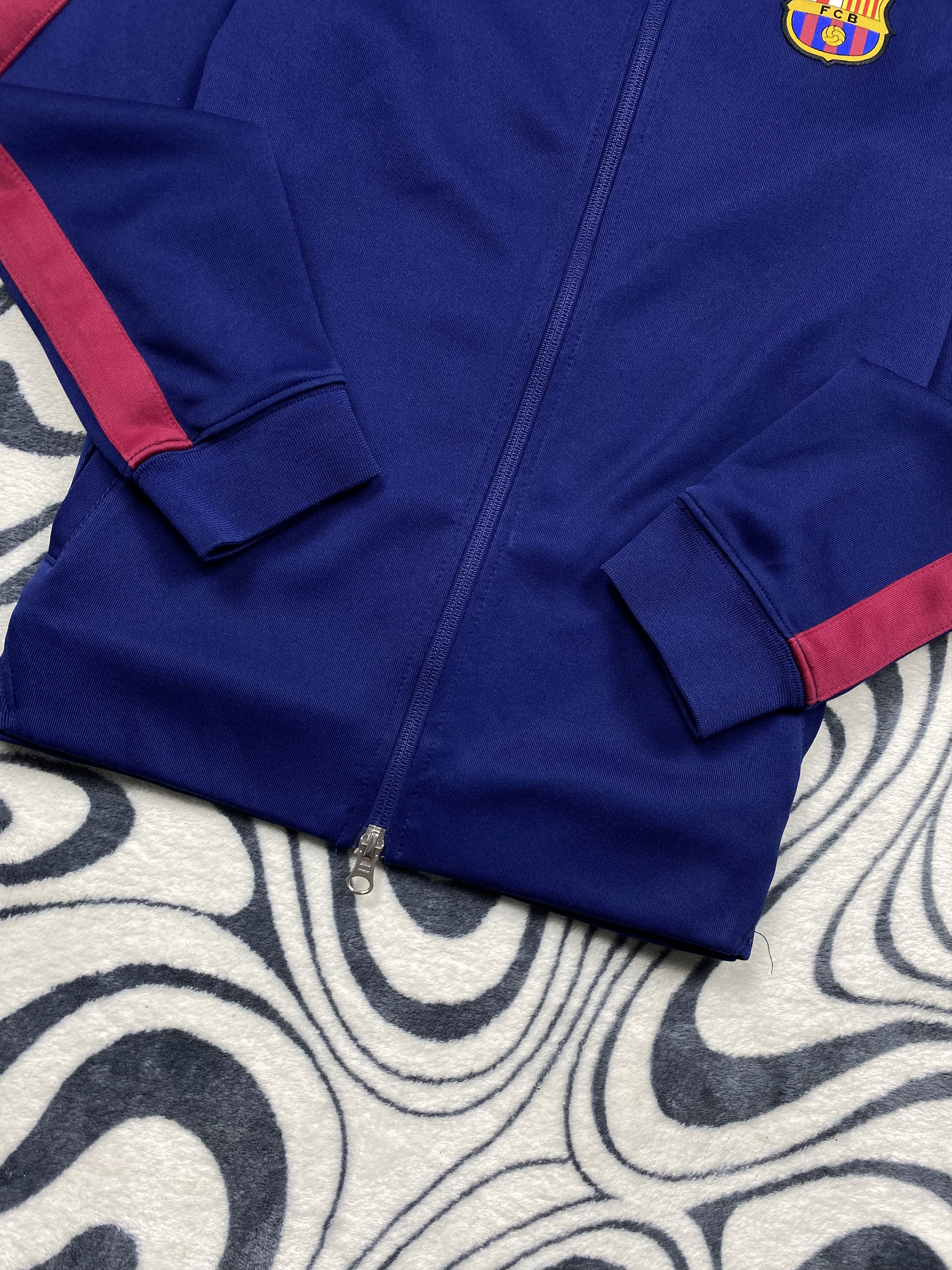 Nike Nike F.C. Barcelona Vintage Mens Track Top Jacket Y2K Drill Size US M / EU 48-50 / 2 - 3 Thumbnail