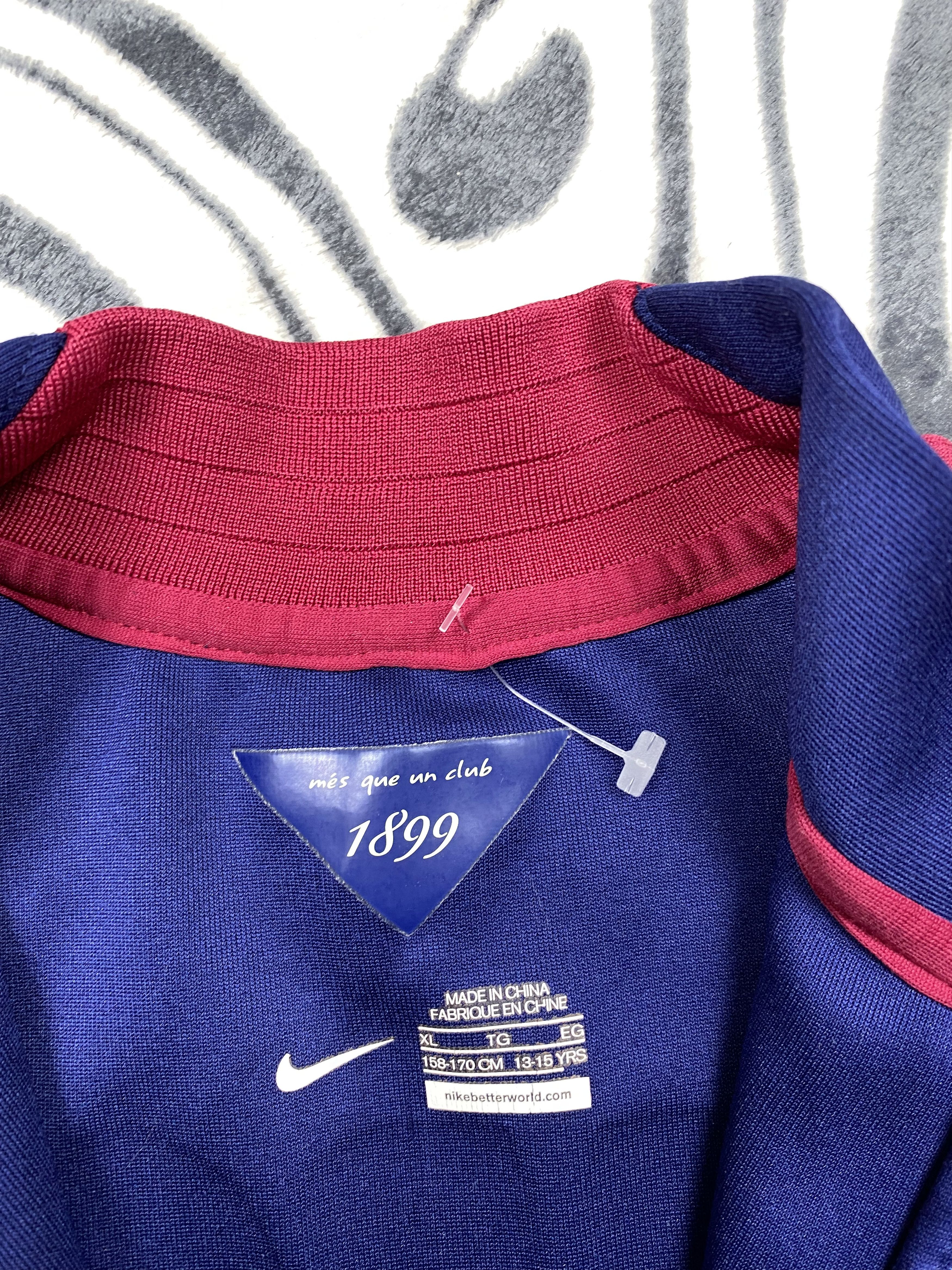 Nike Nike F.C. Barcelona Vintage Mens Track Top Jacket Y2K Drill Size US M / EU 48-50 / 2 - 6 Thumbnail