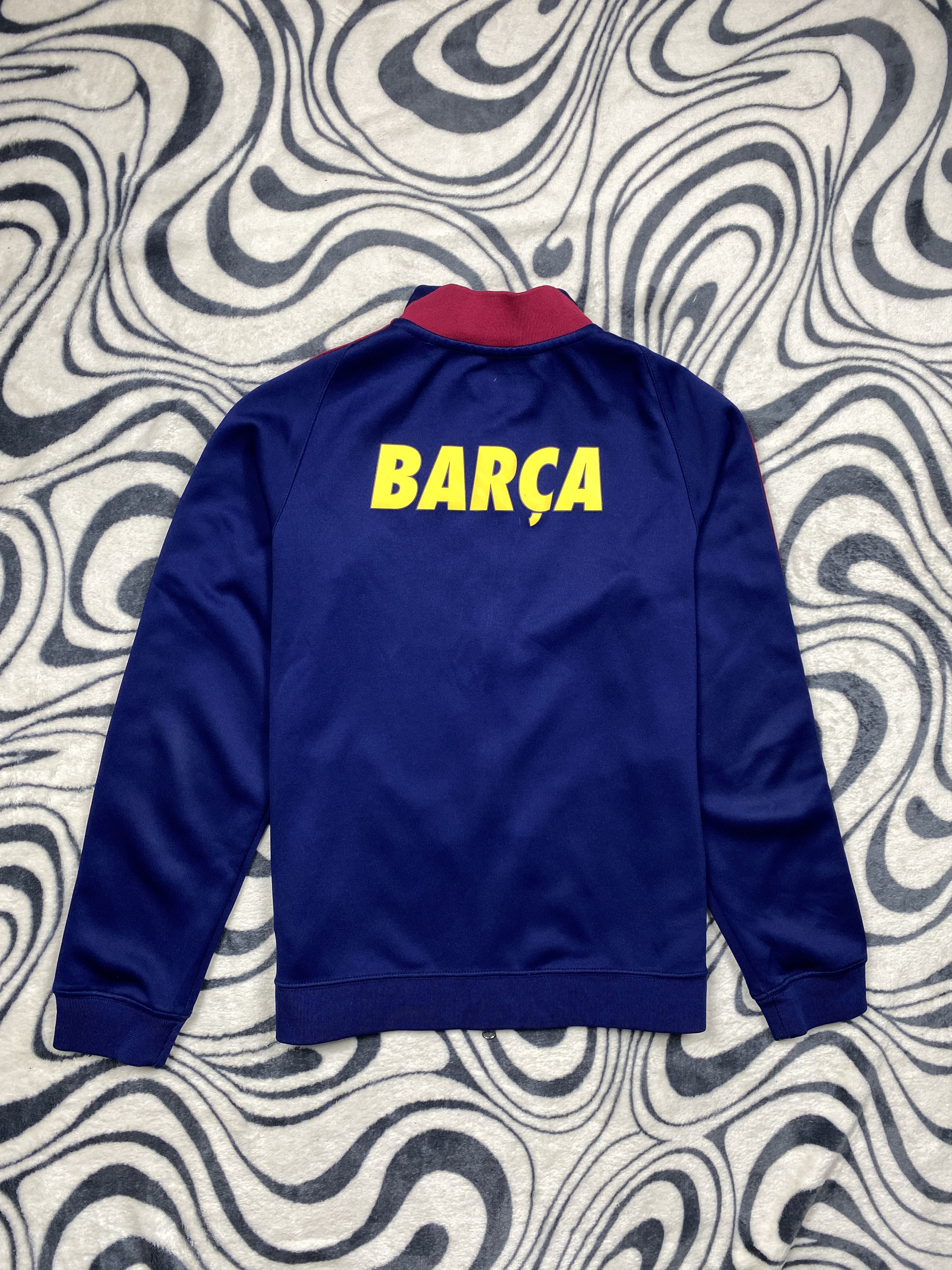 Nike Nike F.C. Barcelona Vintage Mens Track Top Jacket Y2K Drill Size US M / EU 48-50 / 2 - 8 Thumbnail