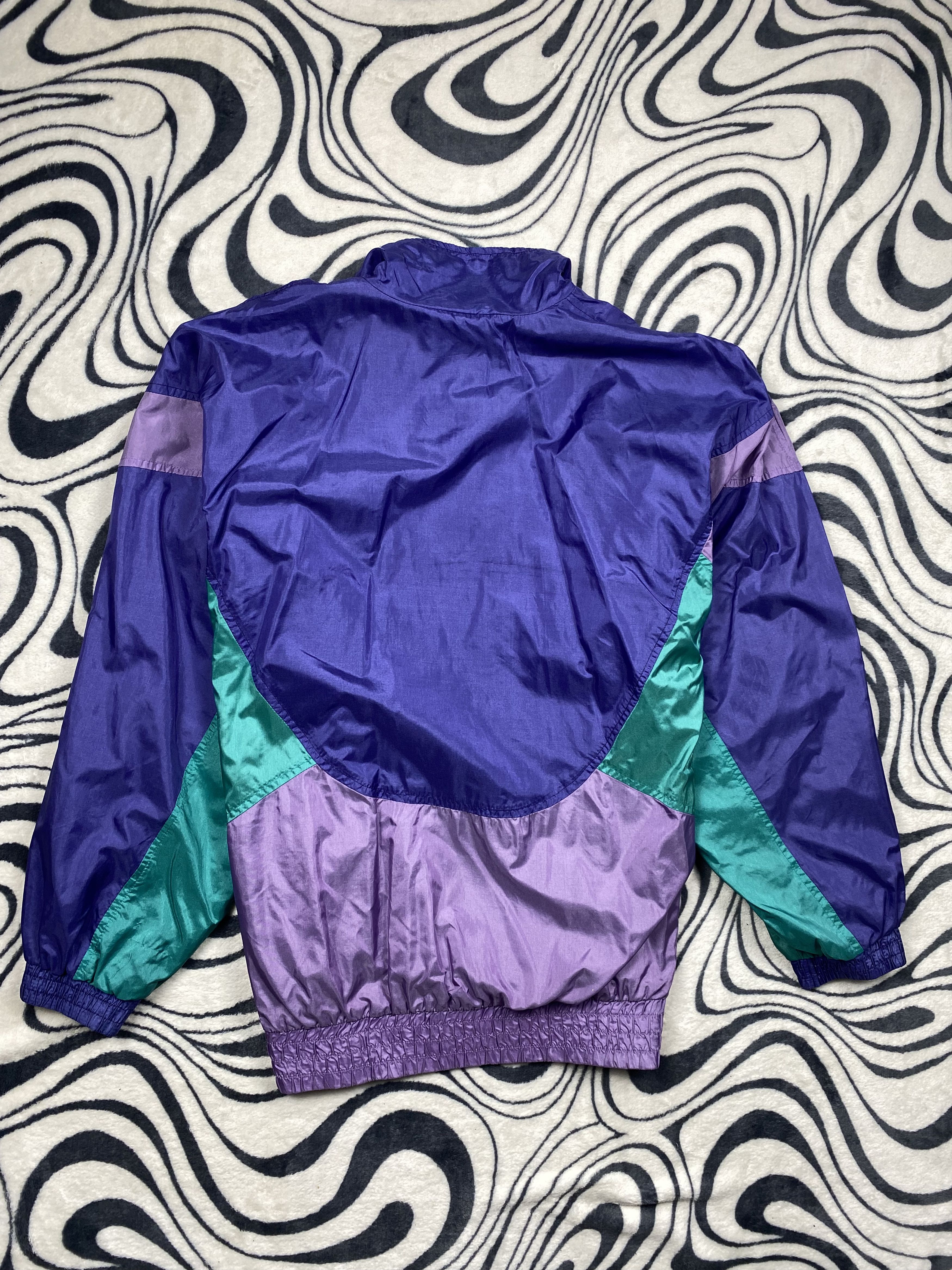 Adidas Adidas 90s Vintage Mens Nylon Track Top Jacket Size US XL / EU 56 / 4 - 9 Thumbnail