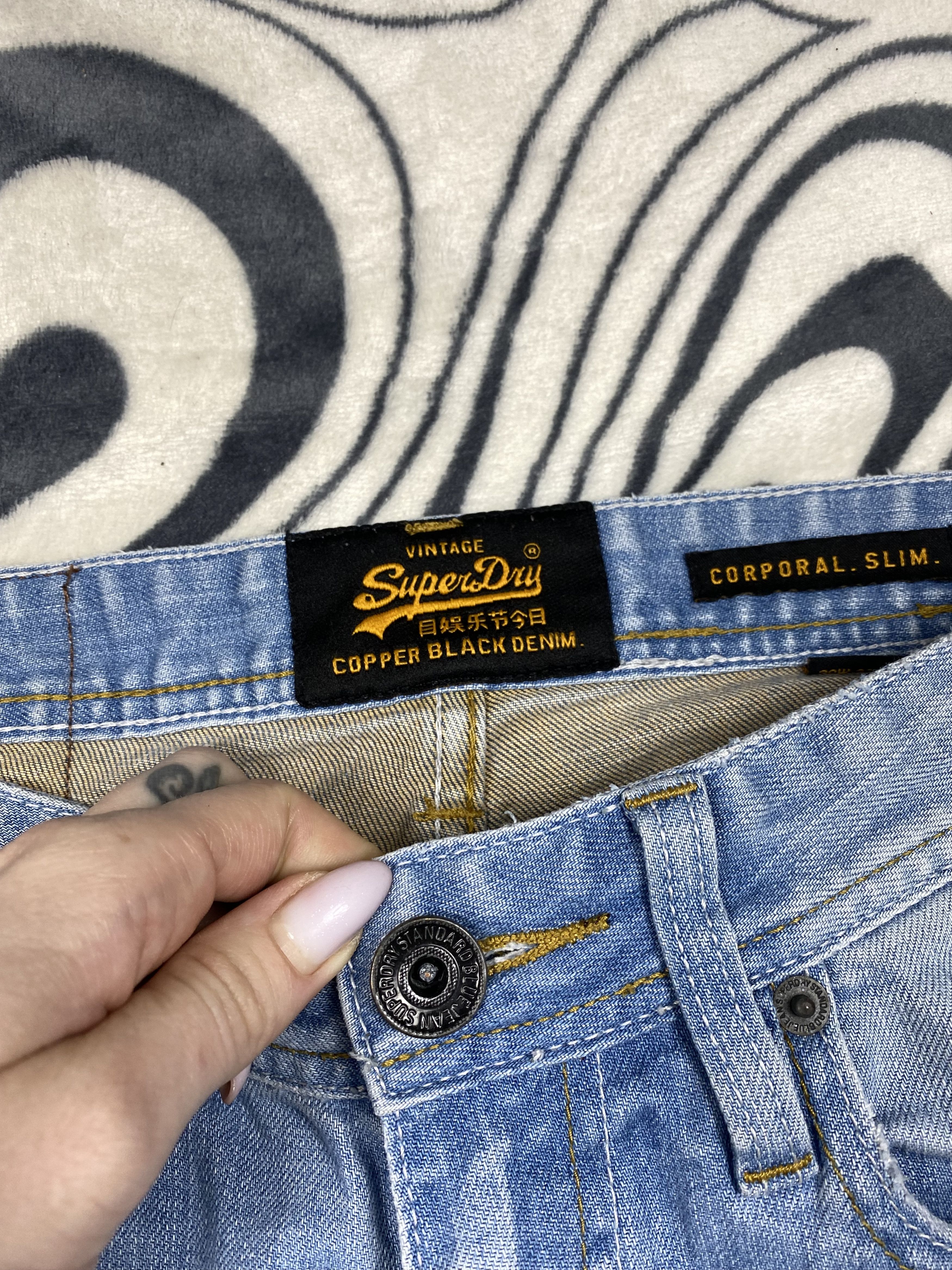 Superdry Superdry Vintage Denim Pants Jeans Size US 30 / EU 46 - 7 Thumbnail